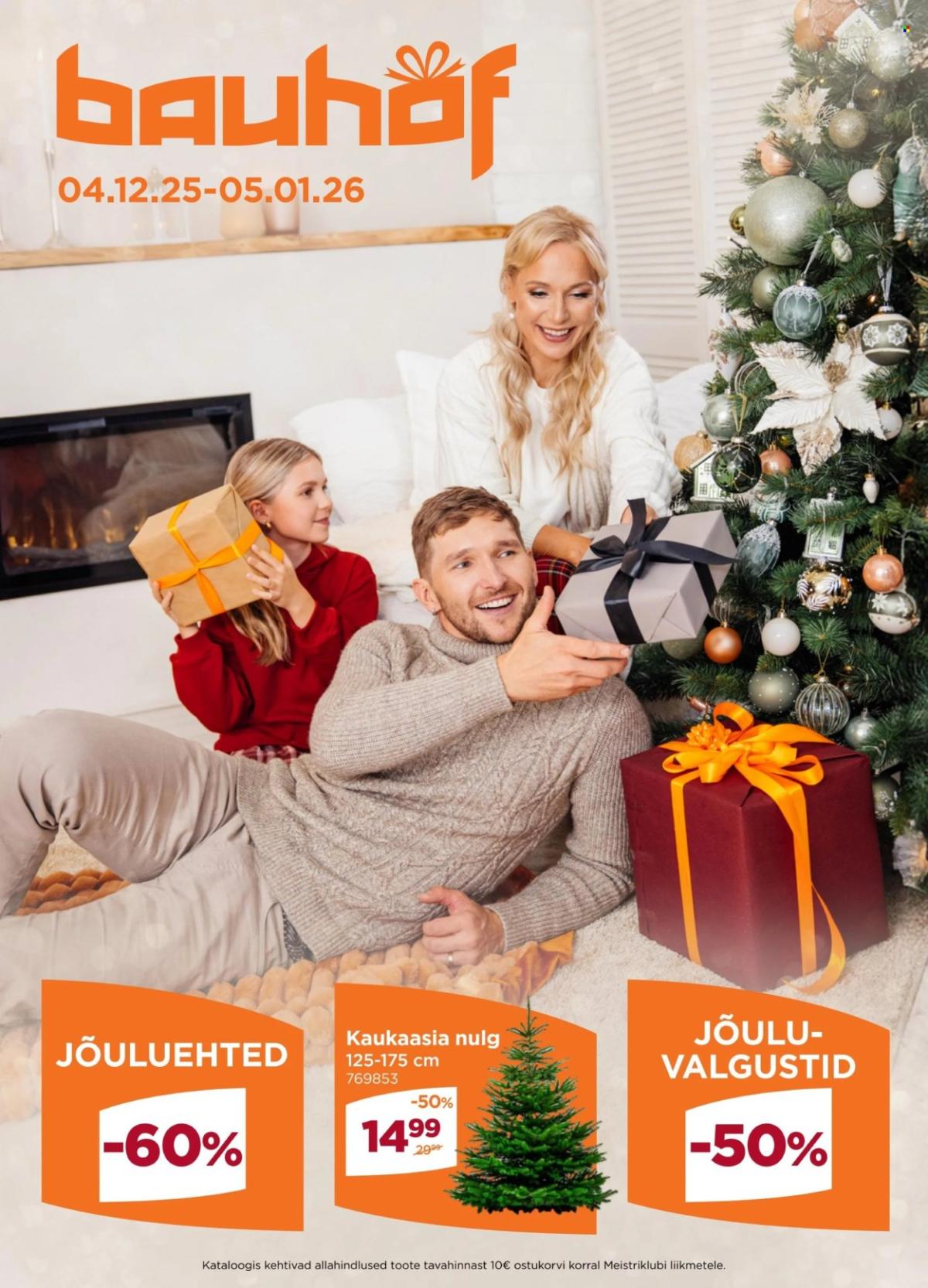 Bauhof kliendileht (4.12.2025 - 5.01.2026)