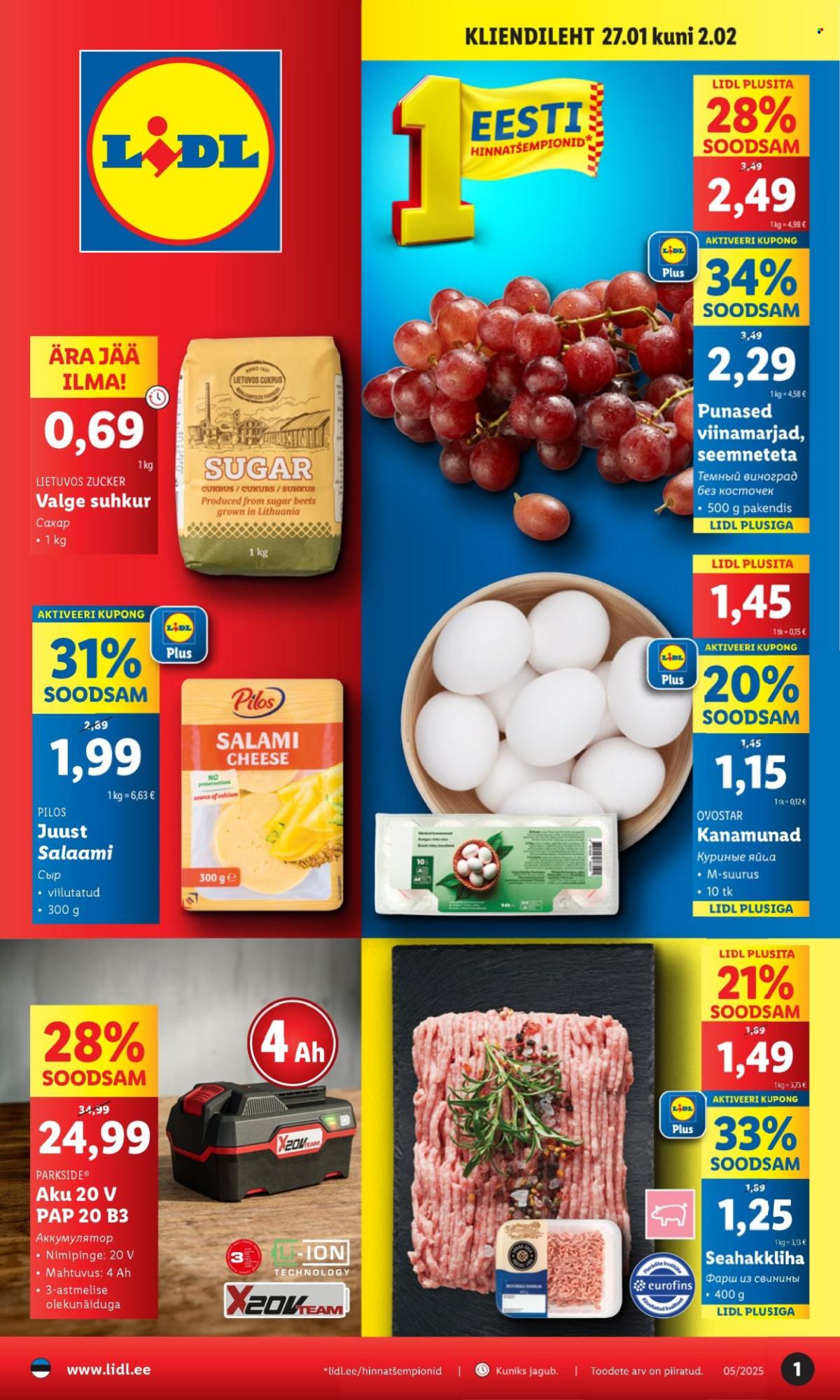 Lidl kliendileht - Kliendilehed (27.01 - 2.02.2025)