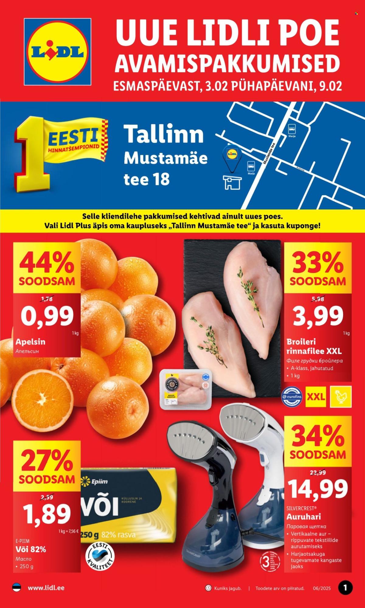 Lidl kliendileht - Tallinn,Mustamäe tee (3.02 - 9.02.2025)