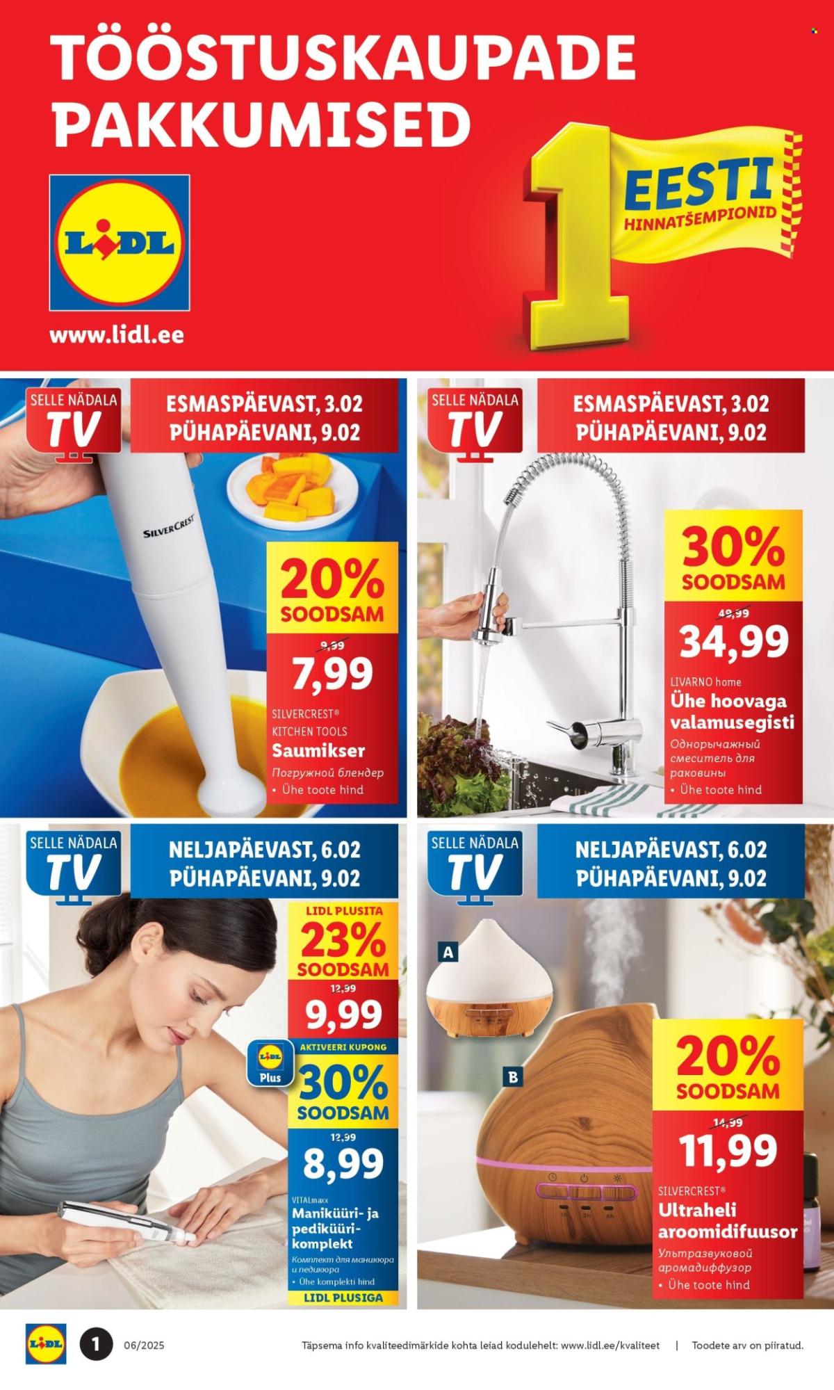 Lidl kliendileht - Tööstuskaupade pakkumised (3.02 - 9.02.2025)