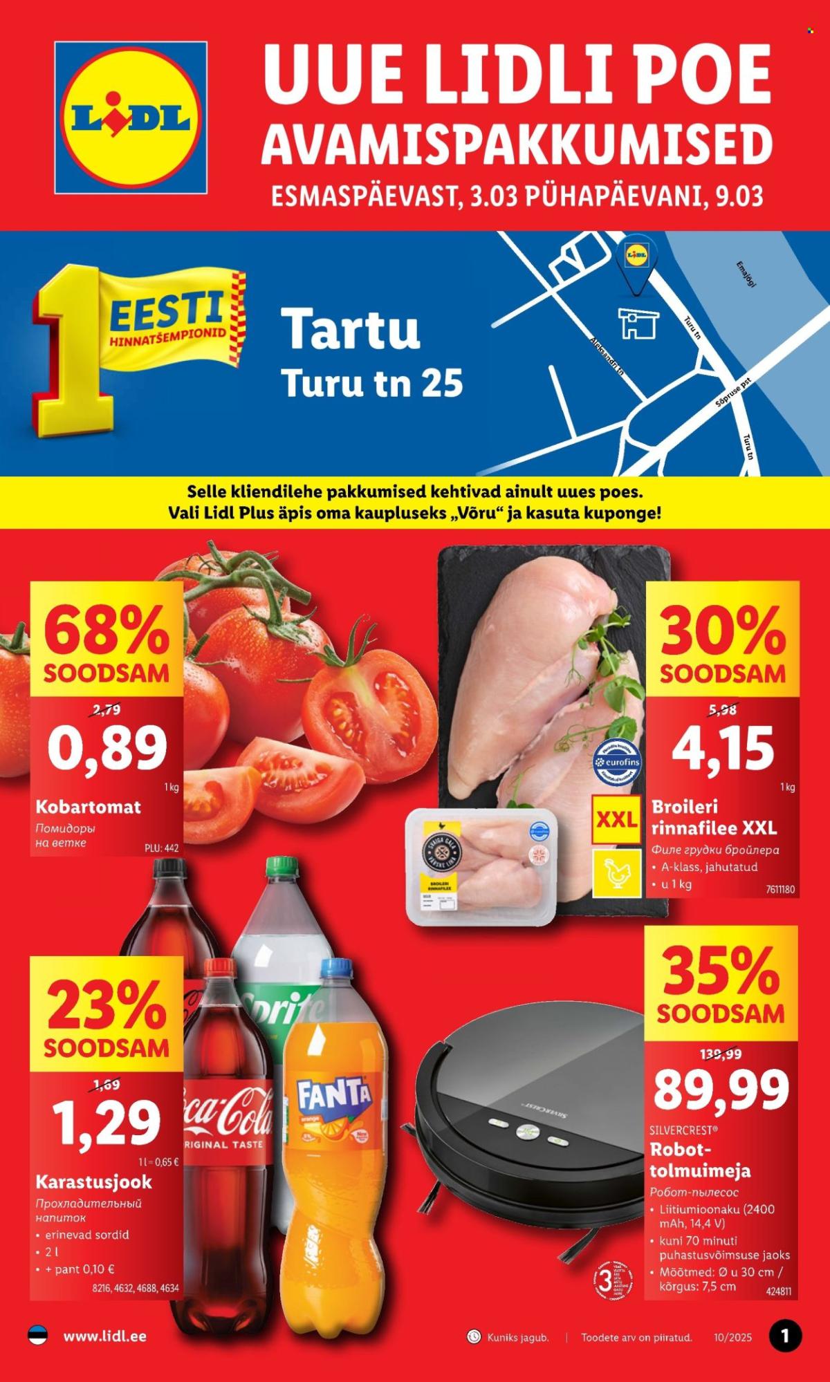 Lidl kliendileht - Tartu, Kesklinn (3.03 - 9.03.2025)