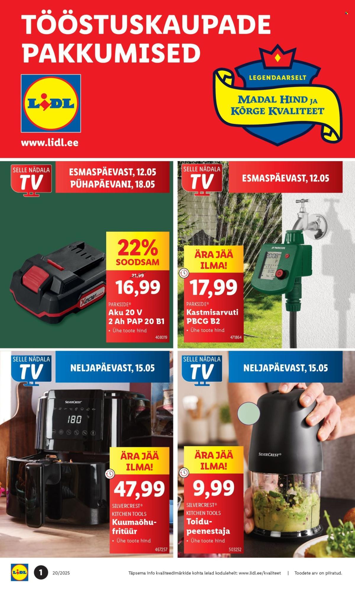 Lidl kliendileht - Tööstuskaupade pakkumised (12.05 - 18.05.2025)