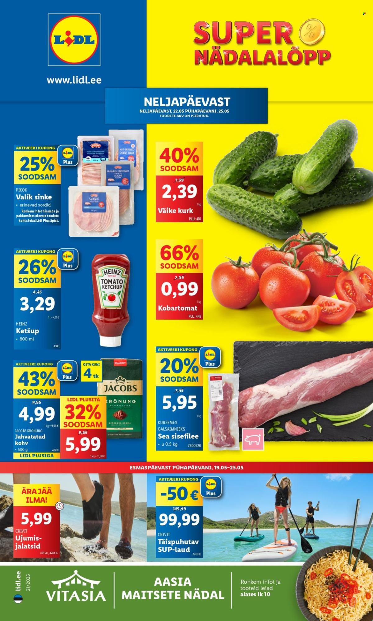 Lidl kliendileht - Nädalalõpu pakkumised (22.05 - 25.05.2025)
