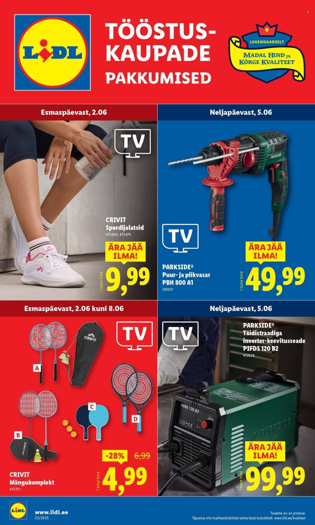 Lidl kliendileht - Tööstuskaupade pakkumised (2.06 - 8.06.2025)