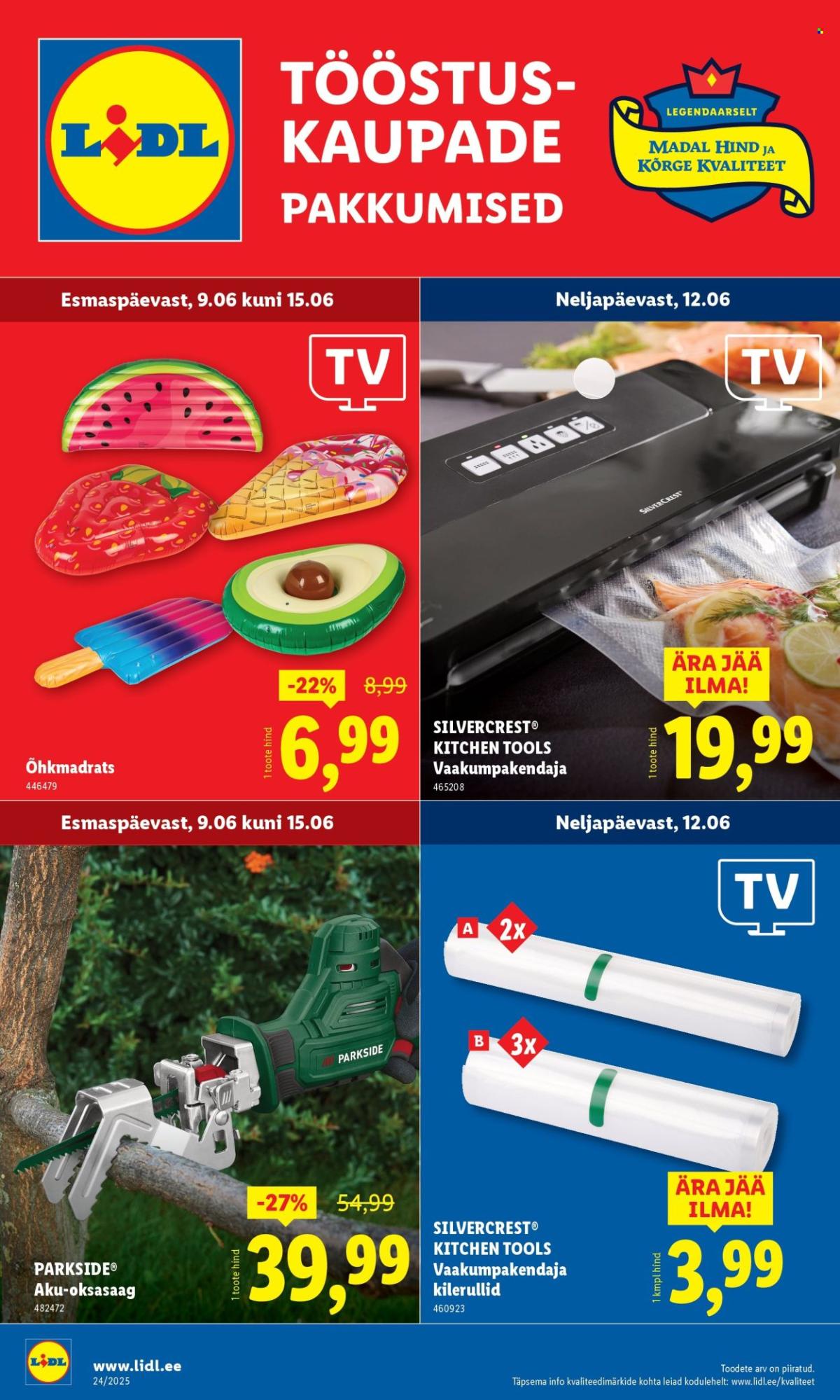 Lidl kliendileht - Tööstuskaupade pakkumised (9.06 - 15.06.2025)