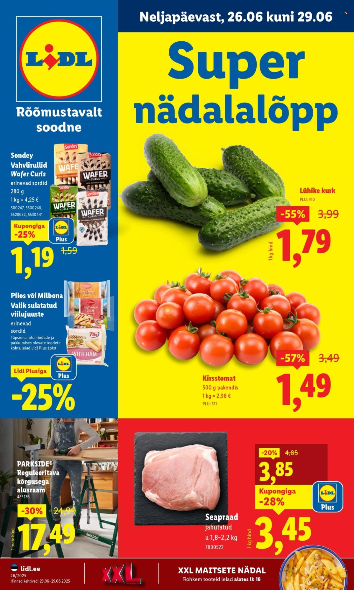 Lidl kliendileht - Nädalalõpu pakkumised (26.06 - 29.06.2025)