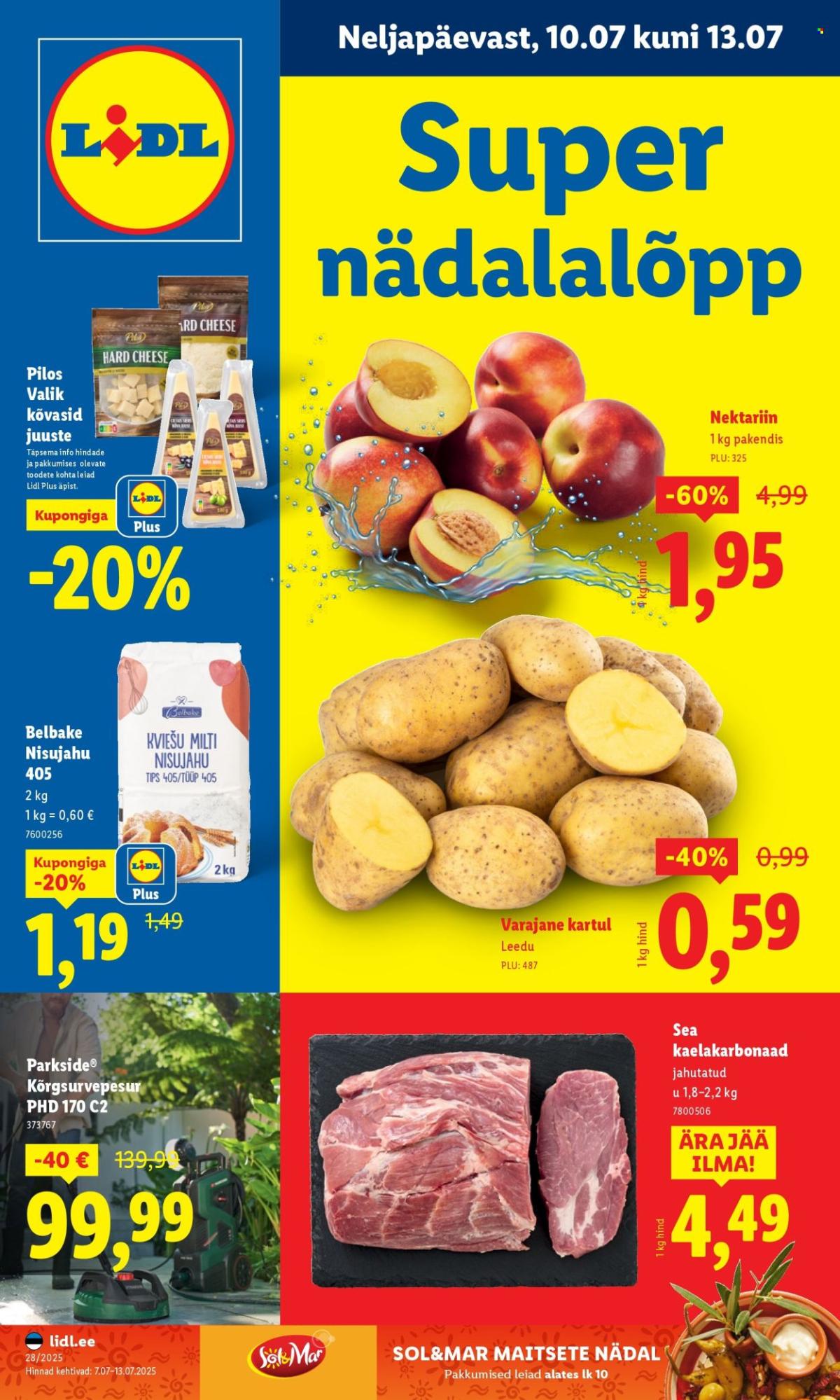 Lidl kliendileht - Nädalalõpu pakkumised (10.07 - 13.07.2025)