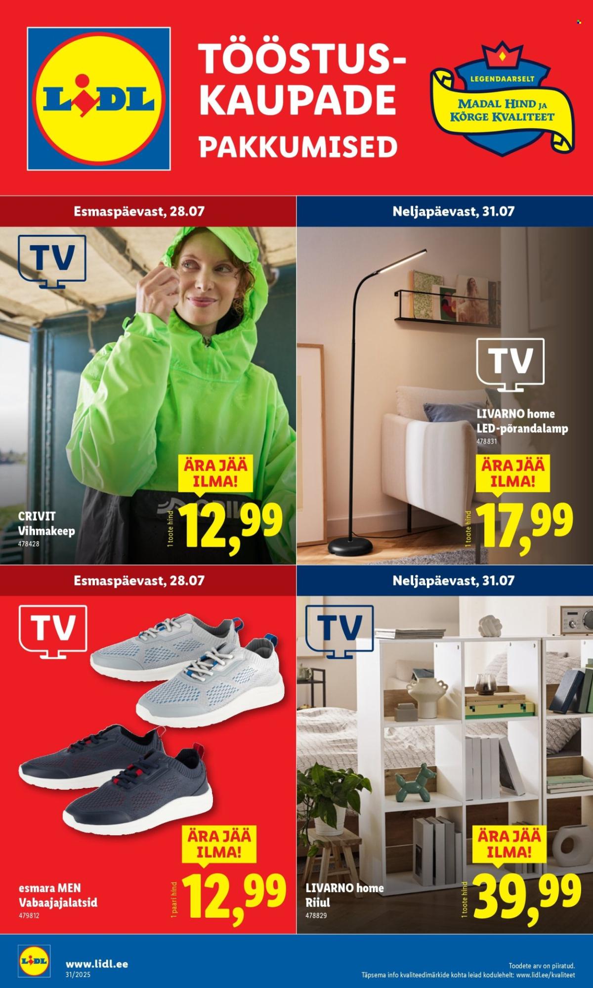 Lidl kliendileht - Tööstuskaupade pakkumised (28.07 - 3.08.2025)