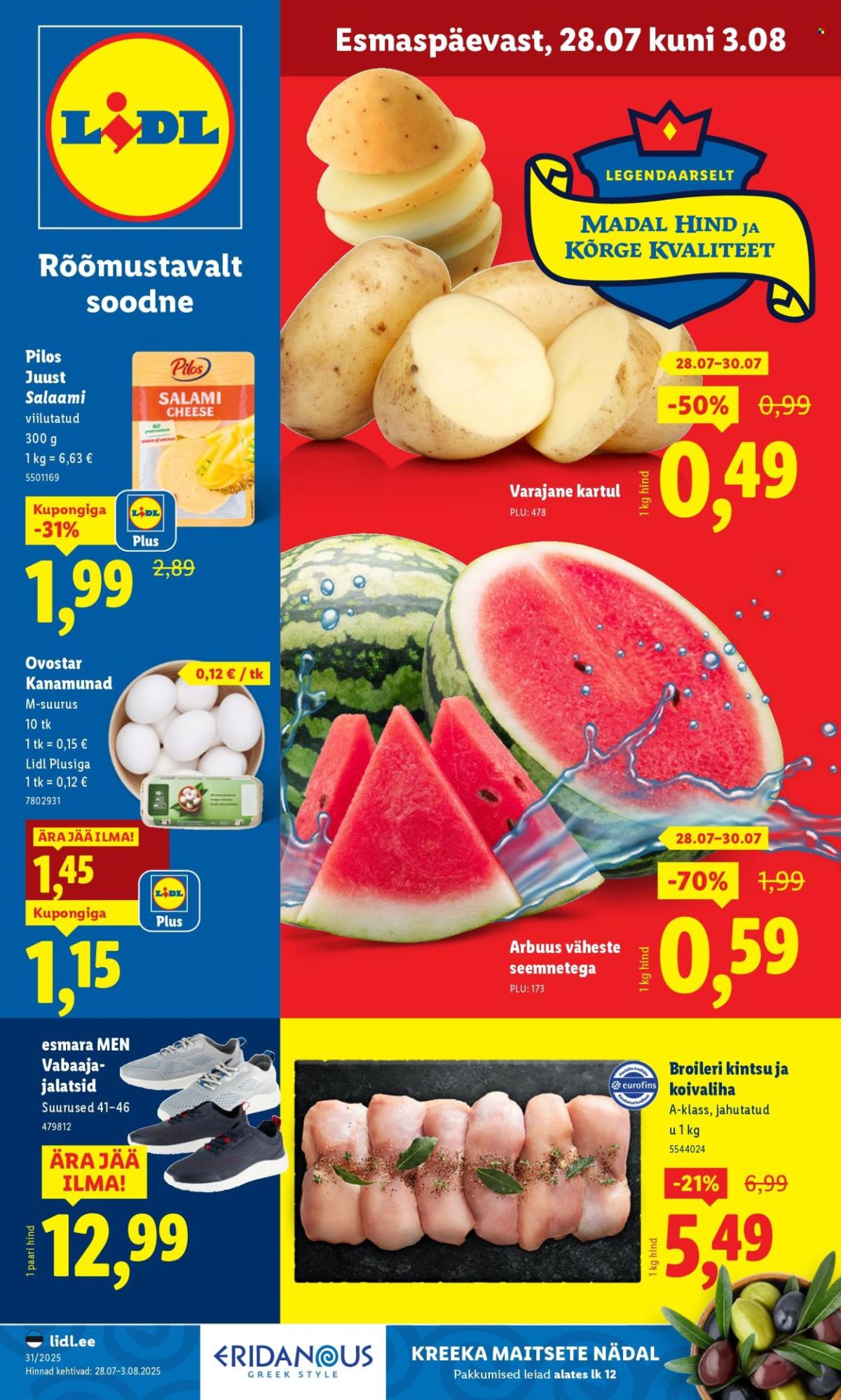 Lidl kliendileht - Kliendileht (28.07 - 3.08.2025)