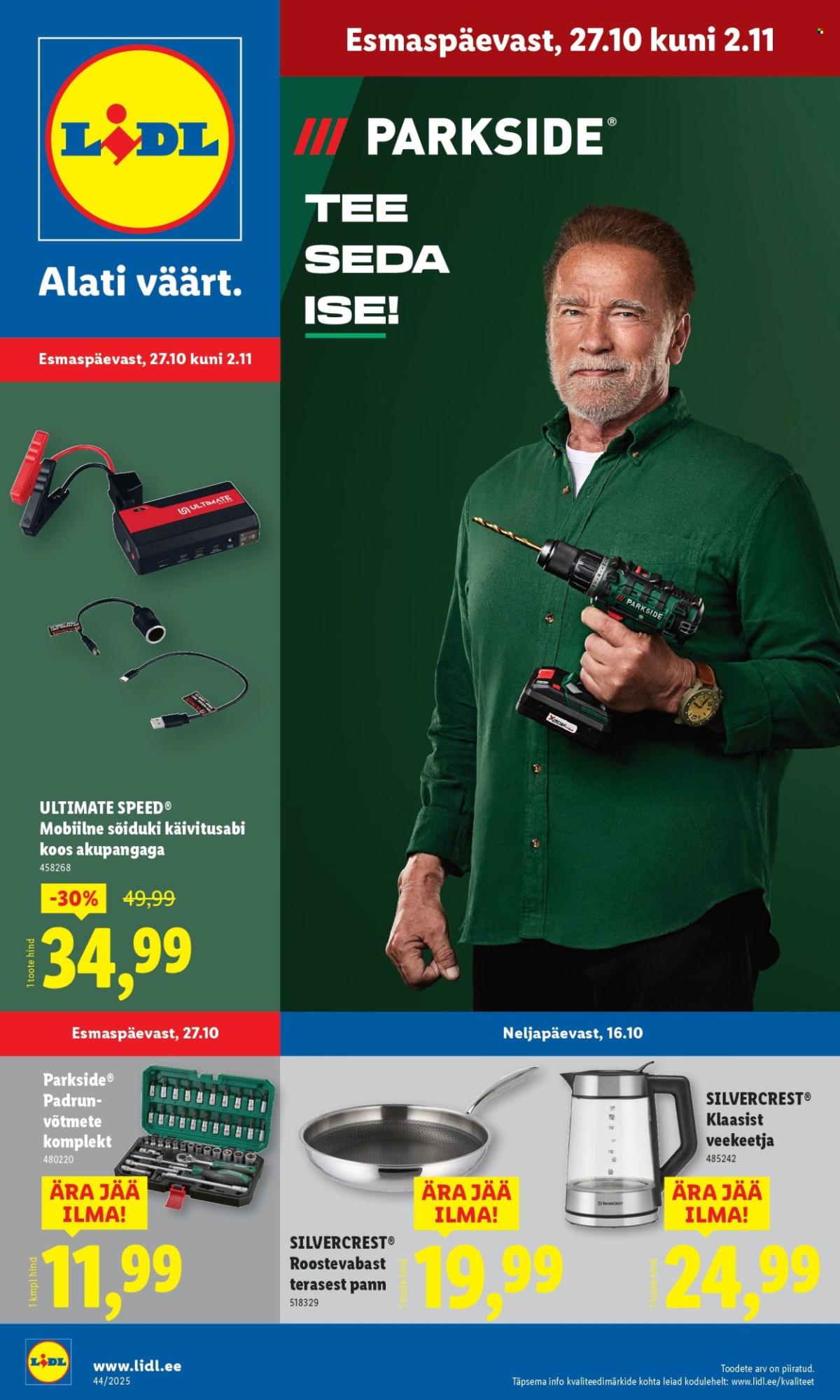 Lidl kliendileht - Tööstuskaupade pakkumised (27.10 - 2.11.2025)