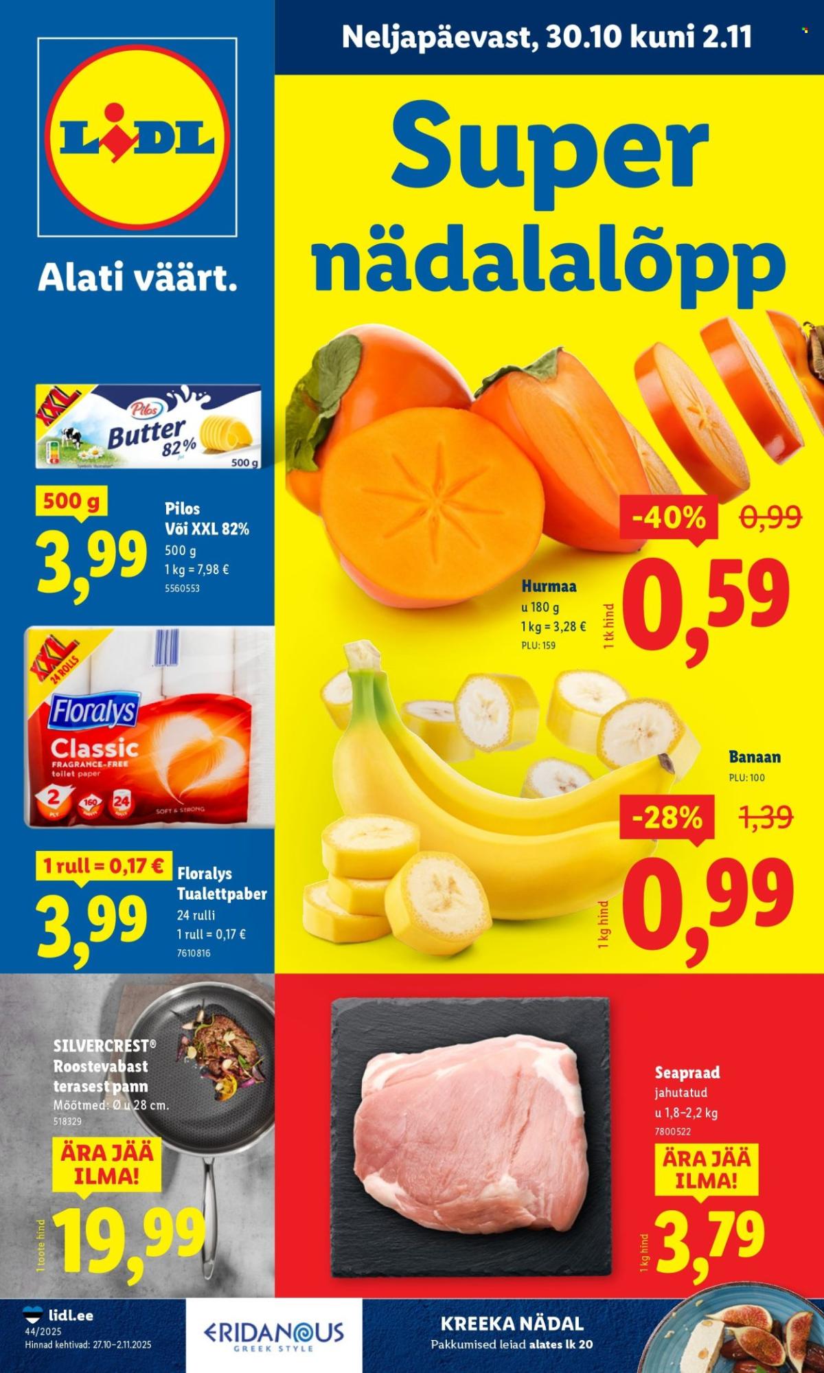 Lidl kliendileht - Nädalalõpu pakkumised (30.10 - 2.11.2025)