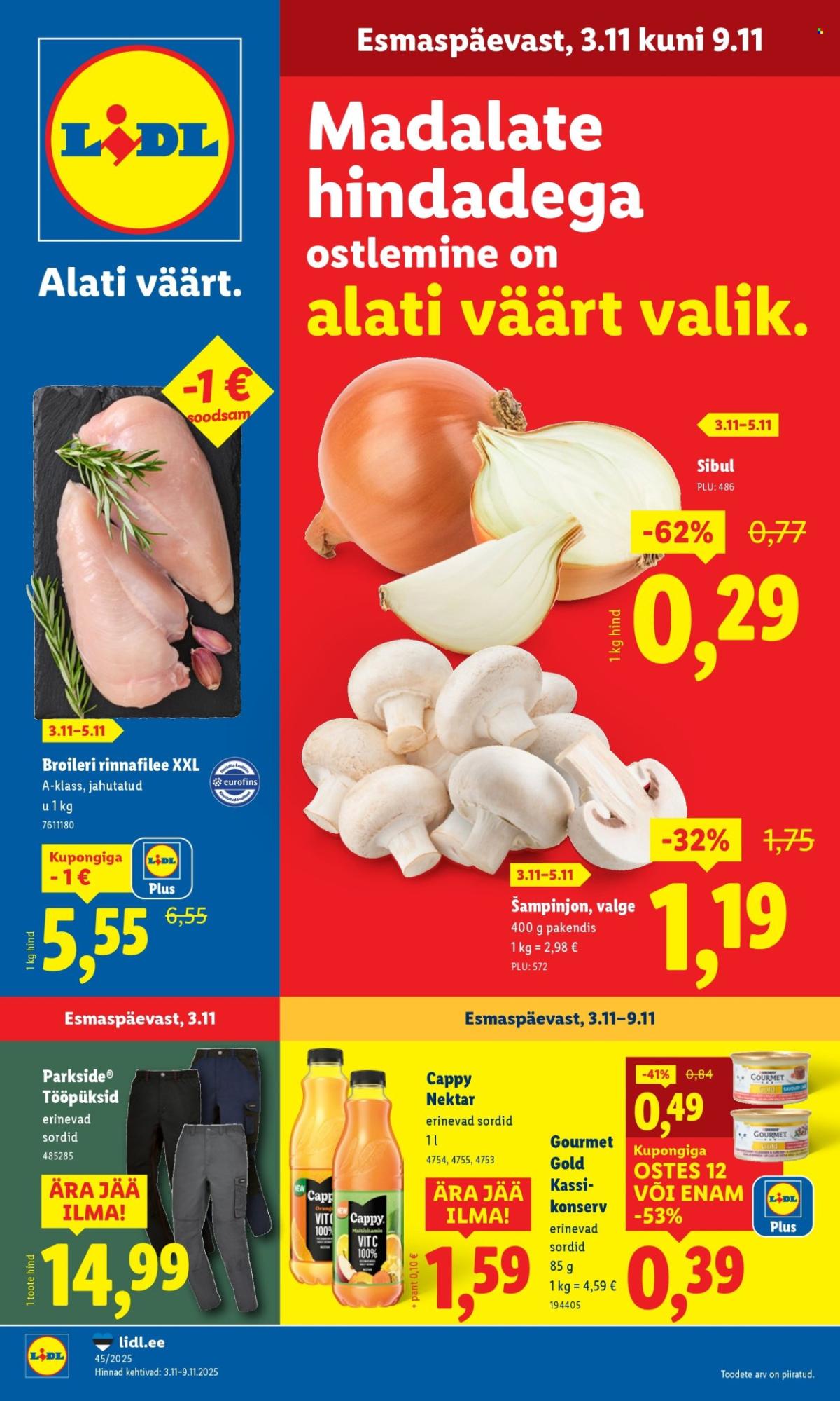 Lidl kliendileht - Kliendileht (3.11 - 9.11.2025)