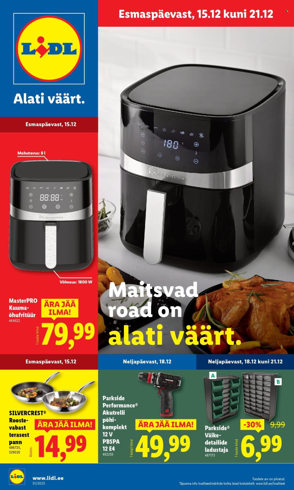 Lidl kliendileht - Tööstuskaupade pakkumised (15.12 - 21.12.2025)