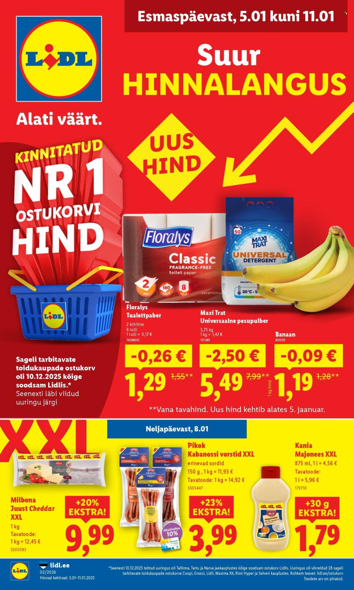Lidl kliendileht - Kliendileht (5.01 - 11.01.2026)