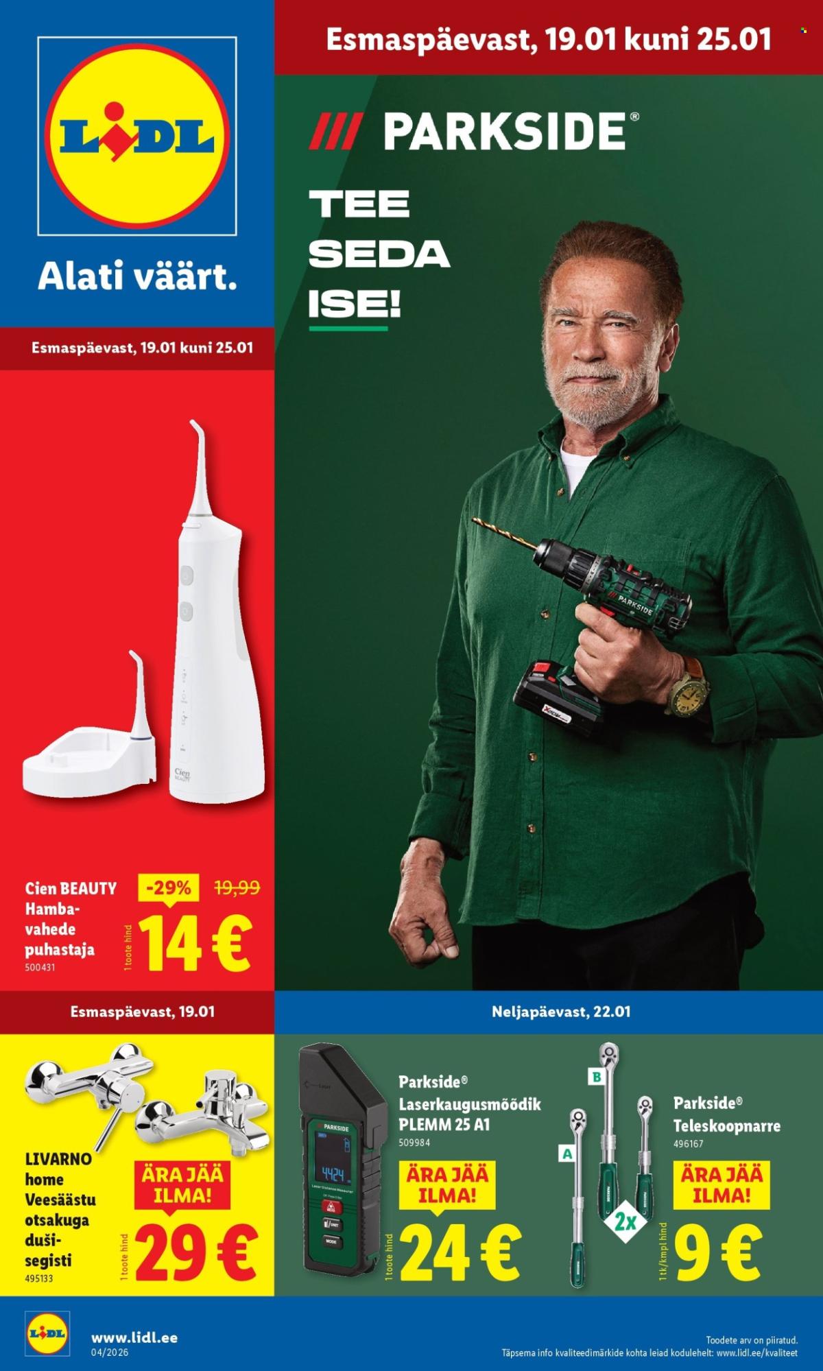 Lidl kliendileht - Tööstuskaupade pakkumised (19.01 - 25.01.2026)