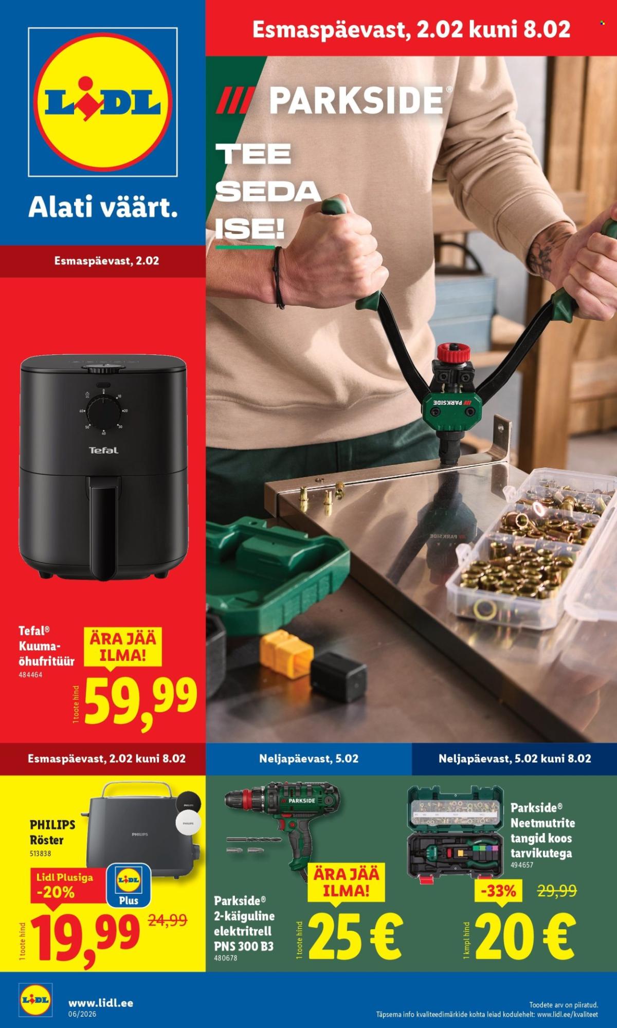 Lidl kliendileht - Tööstuskaupade pakkumised (2.02 - 8.02.2026)