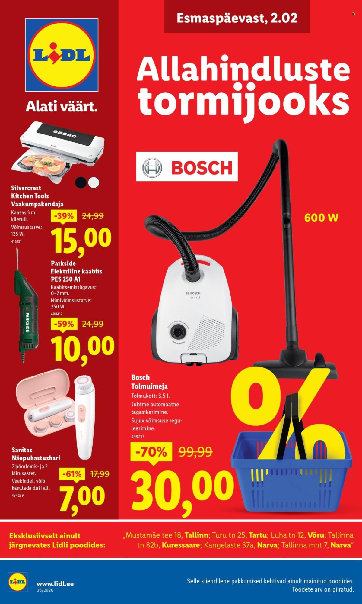 Lidl kliendileht - Allahindluste tormijooks (2.02 - 8.02.2026)