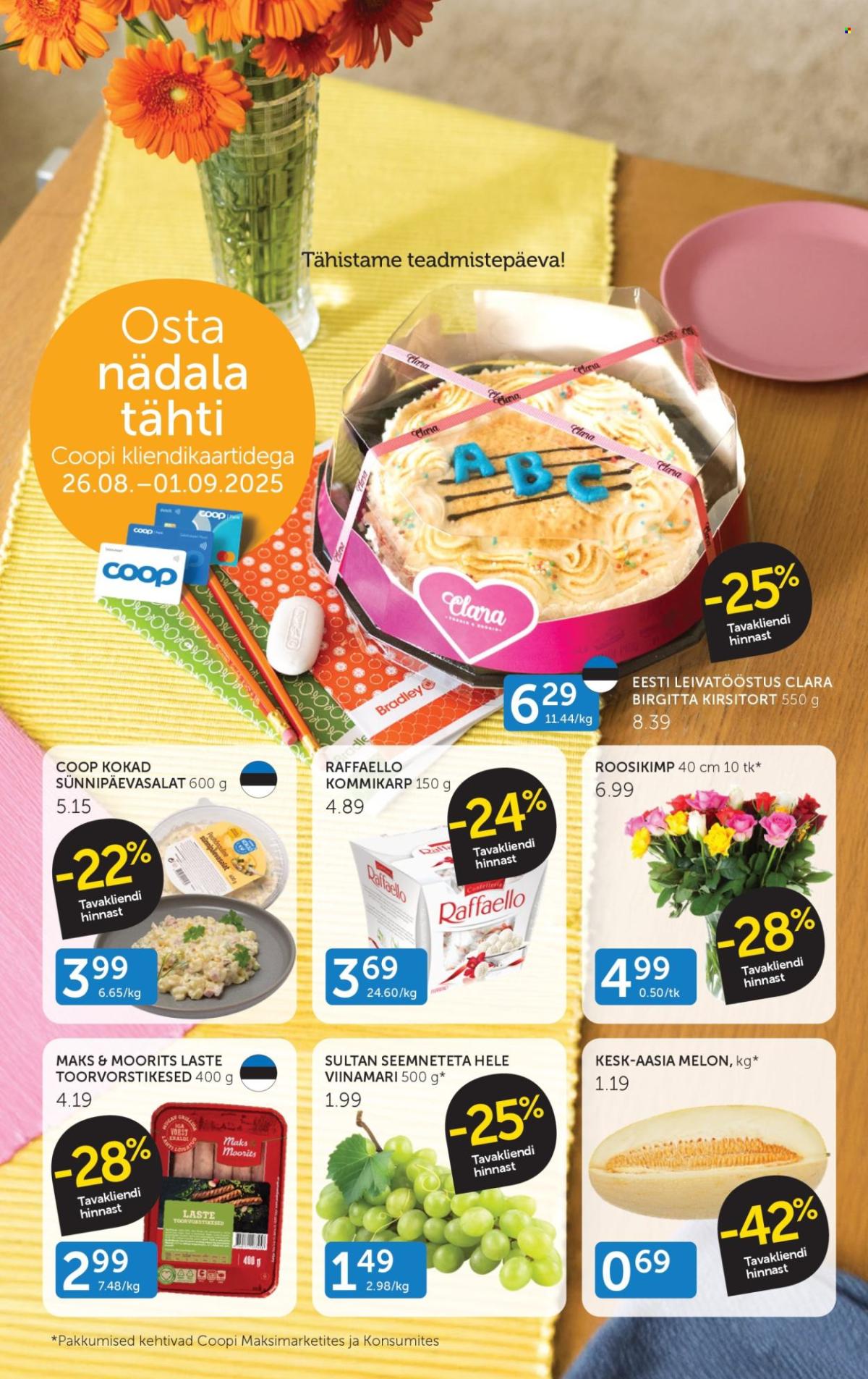 Coop kliendileht (26.08 - 1.09.2025)