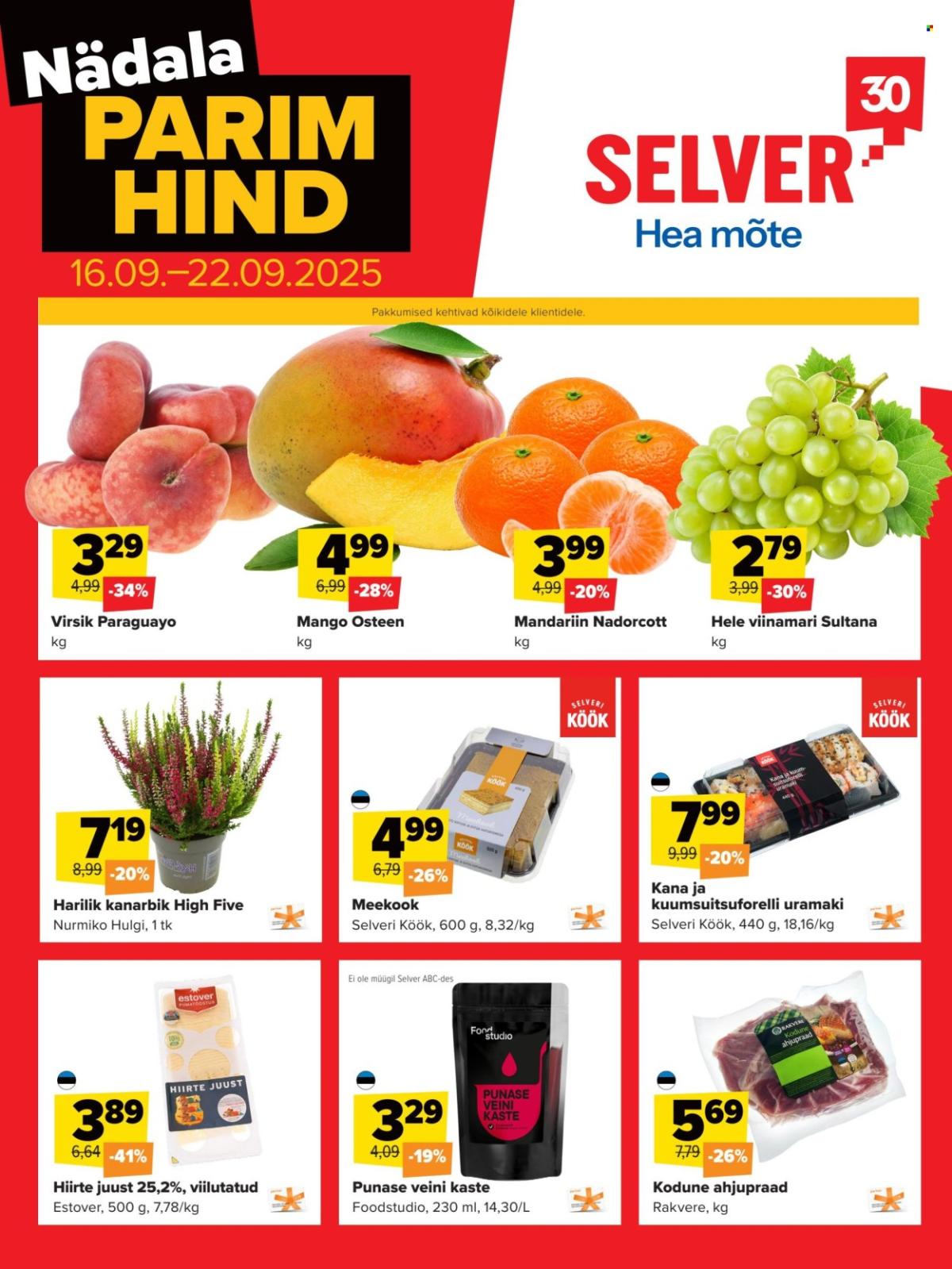 Selver kliendileht (16.09 - 22.09.2025)