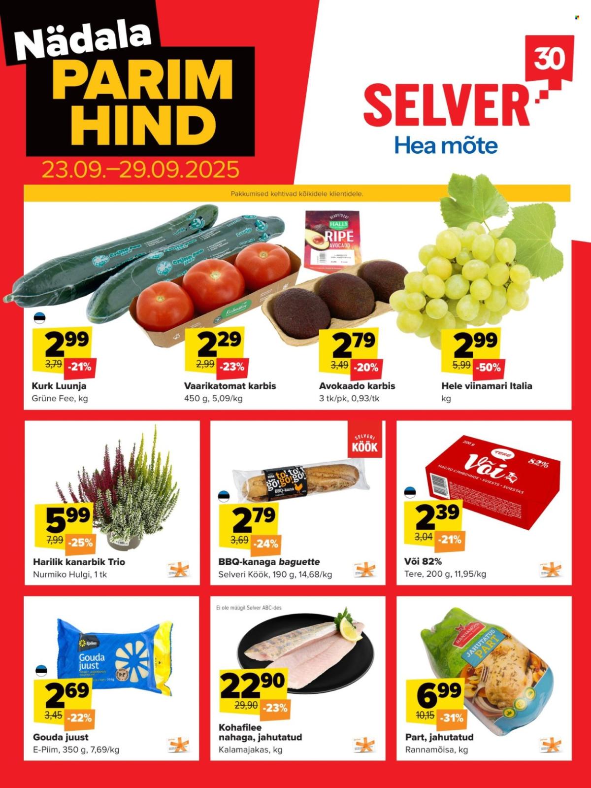 Selver kliendileht - Nädala parim hind (23.09 - 29.09.2025)