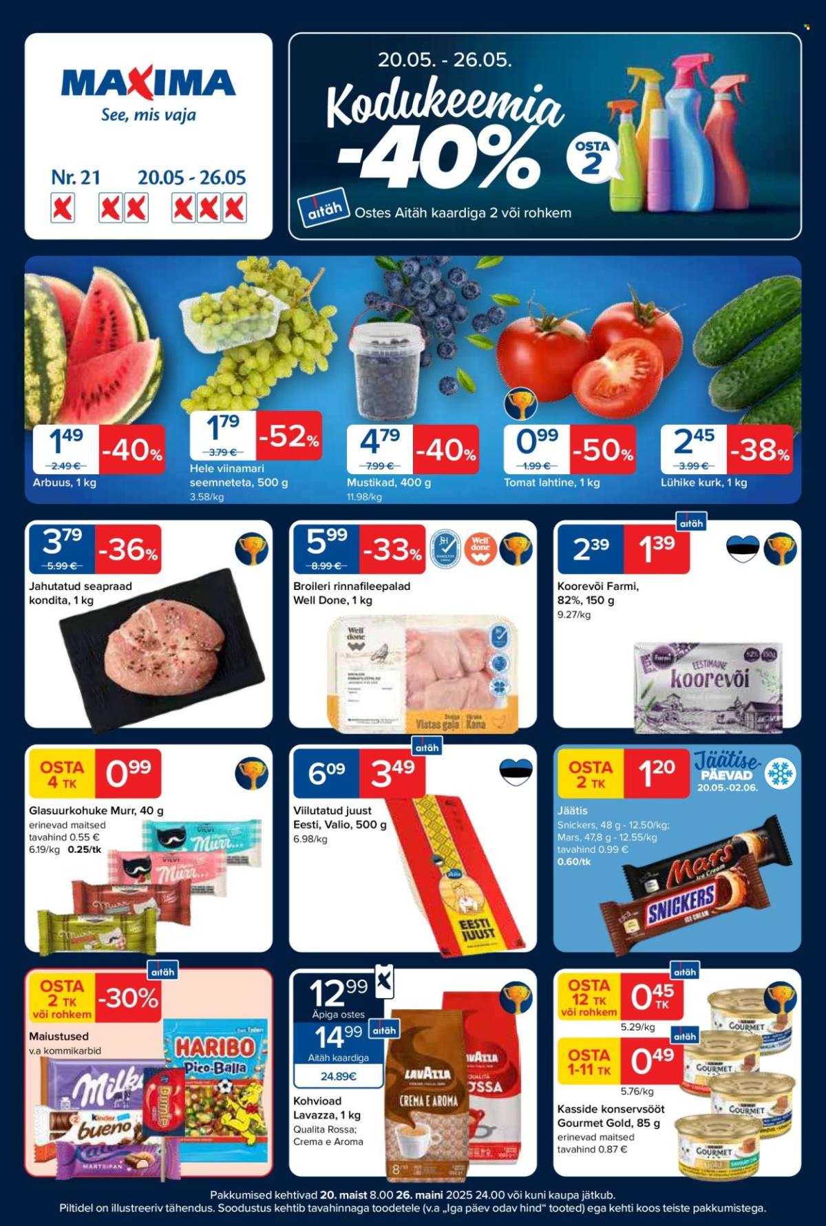 Maxima kliendileht - Maxima kliendileht nr. 21 (20.05 - 26.05.2025)