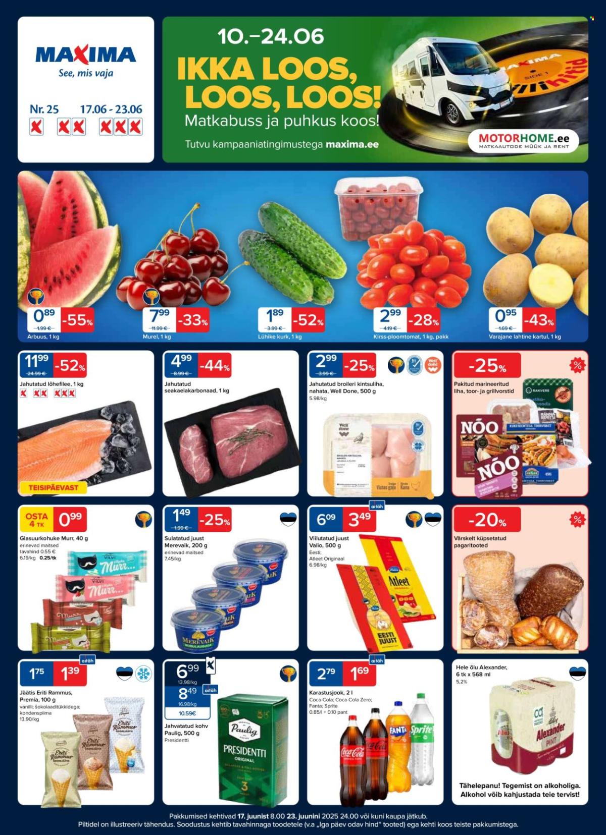 Maxima kliendileht - Maxima kliendileht nr. 25 (17.06 - 23.06.2025)