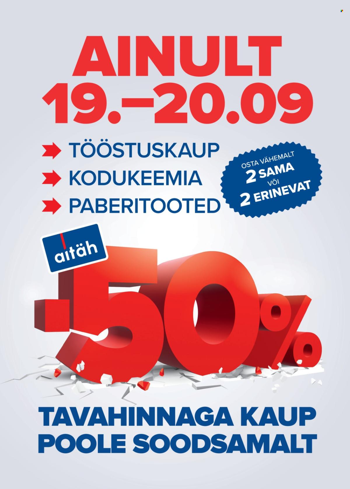 Maxima kliendileht - Me teeme seda jälle! (19.09 - 20.09.2025)