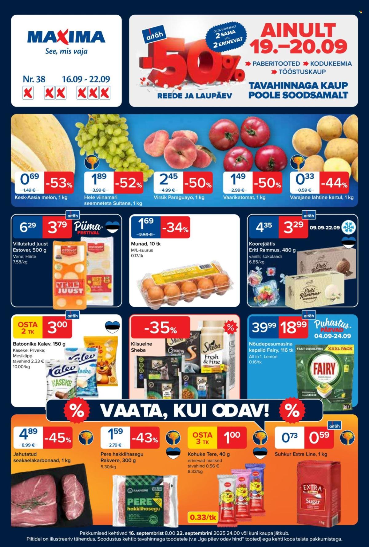 Maxima kliendileht - Maxima kliendileht nr. 38 (16.09 - 22.09.2025)