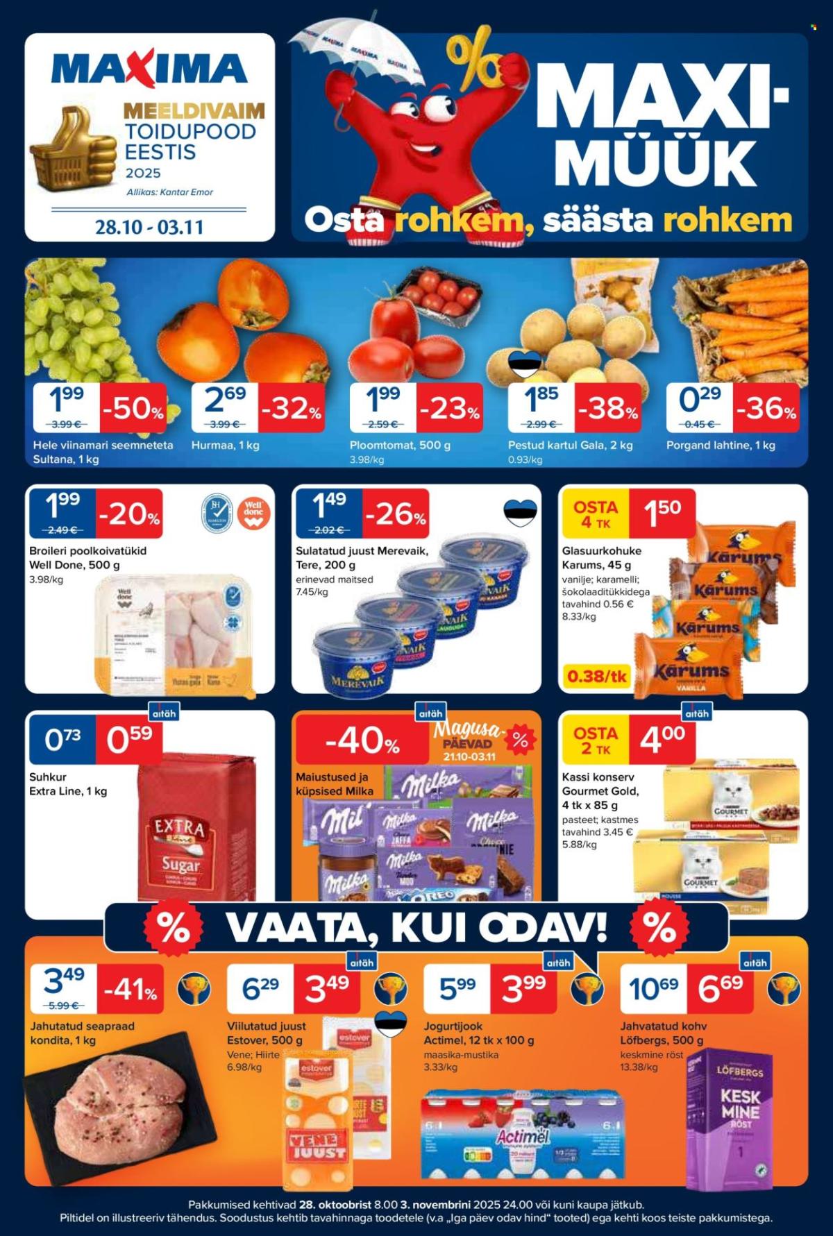 Maxima kliendileht - Maxima kliendileht nr. 44 (28.10 - 3.11.2025)