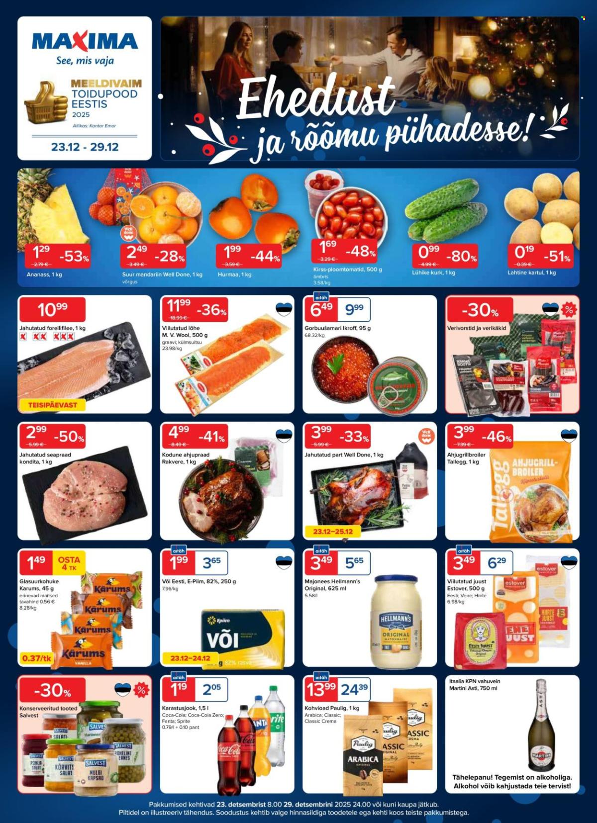 Maxima kliendileht - Maxima kliendileht nr. 52 (23.12 - 29.12.2025)