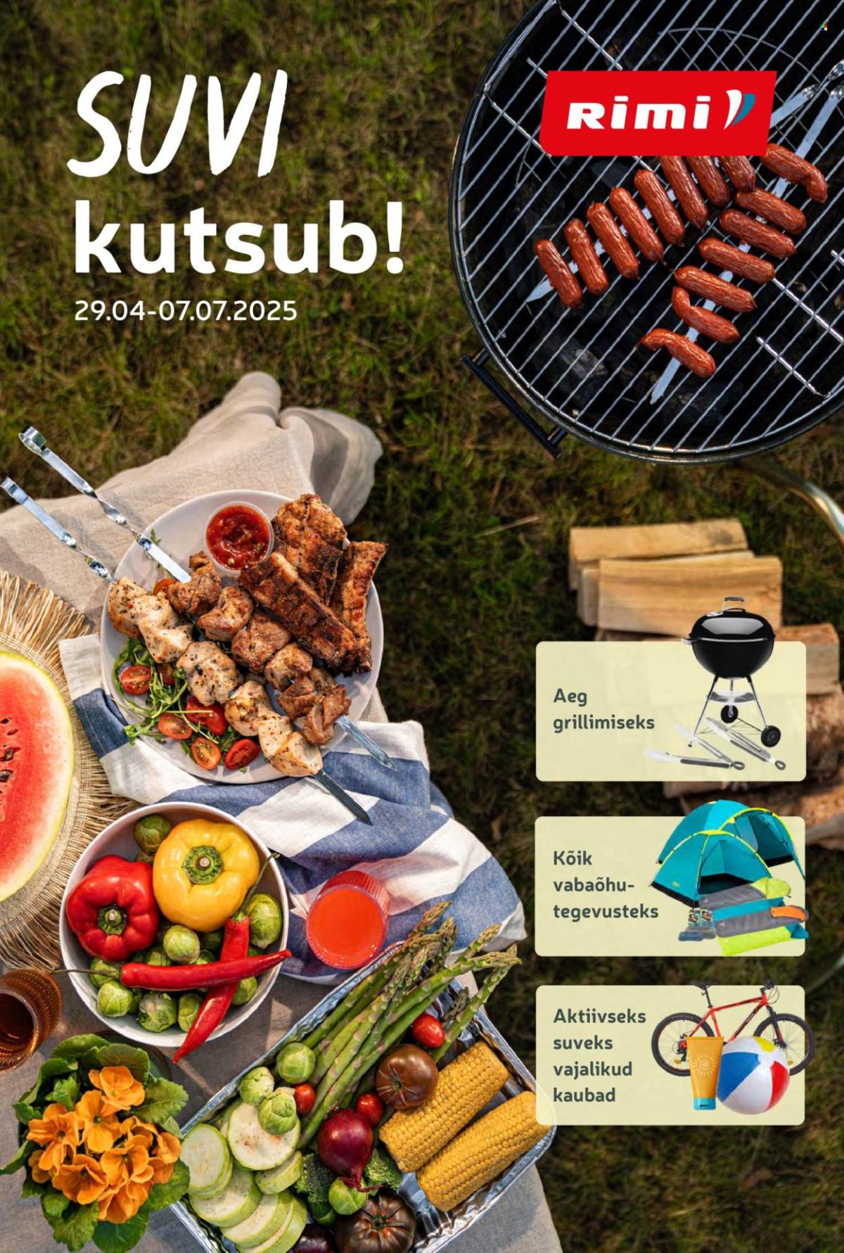 Rimi kliendileht - SUVI kutsub! (29.04 - 7.07.2025)