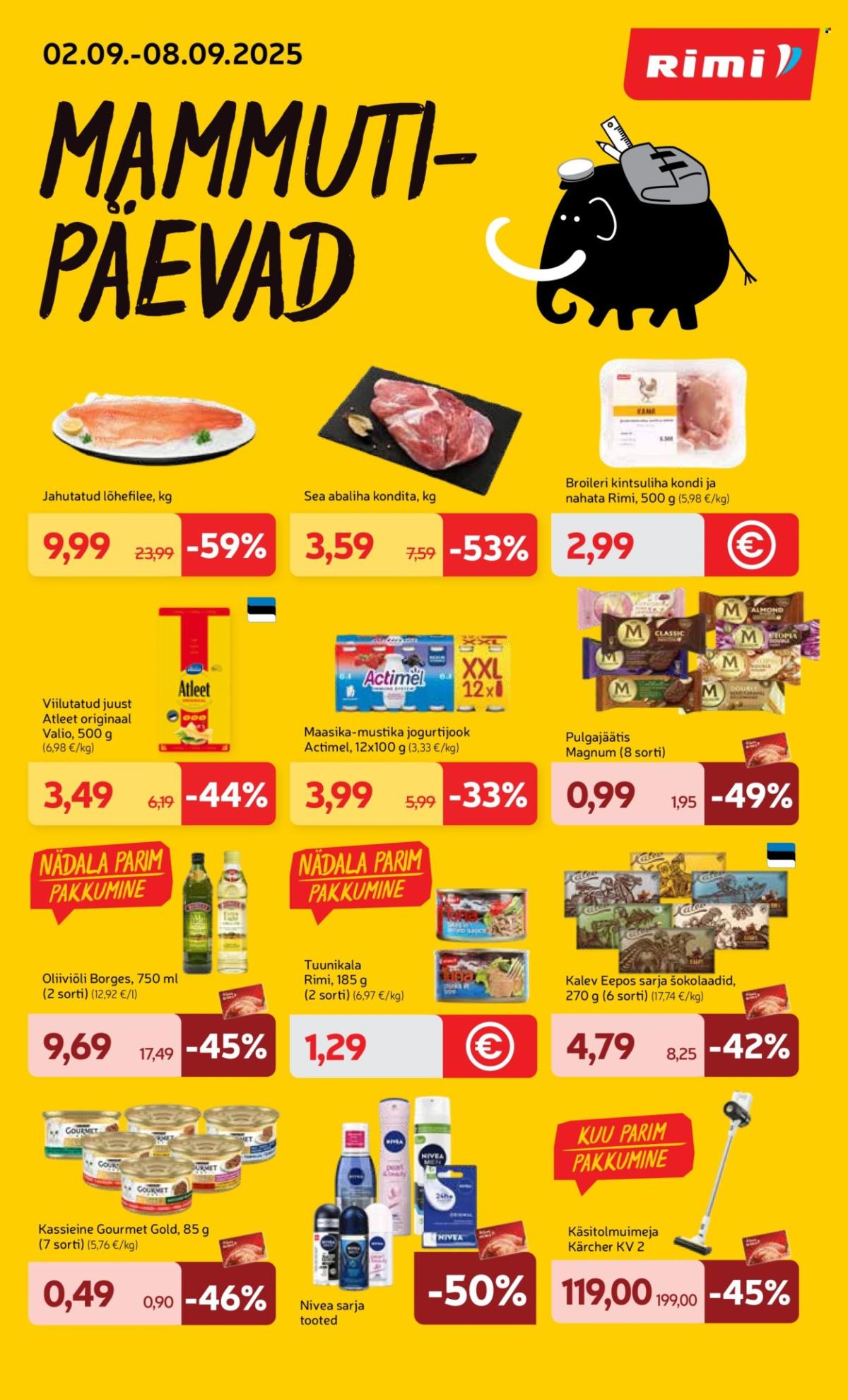 Rimi kliendileht - Mammutipäevad (2.09 - 8.09.2025)