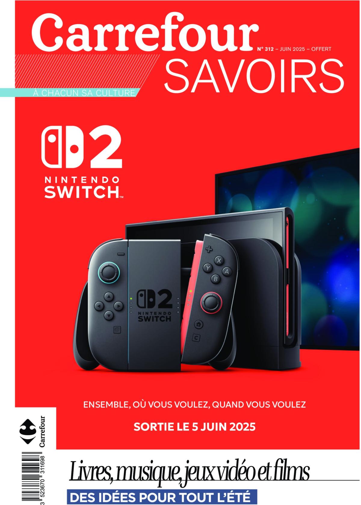 Catalogue Carrefour - A CHACUN SA CULTURE valable du 01/06 au 30/06