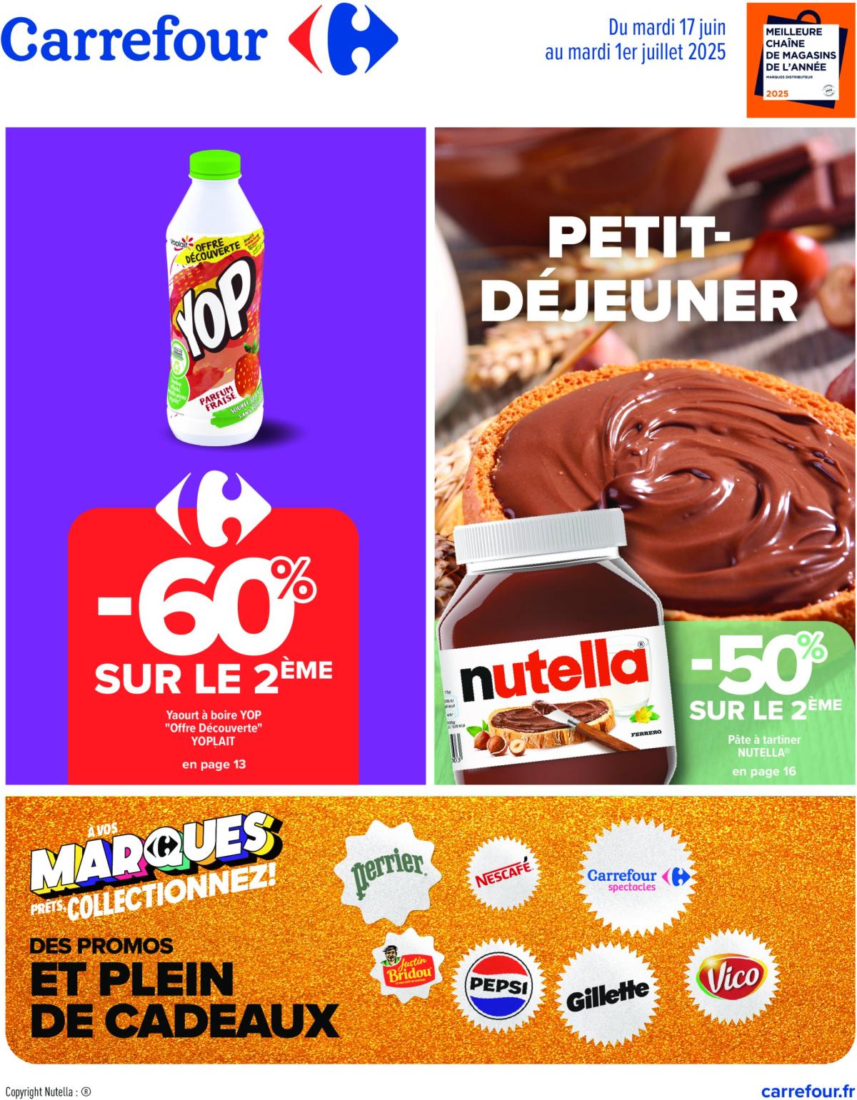 Catalogue Carrefour valable du 17/06 au 01/07