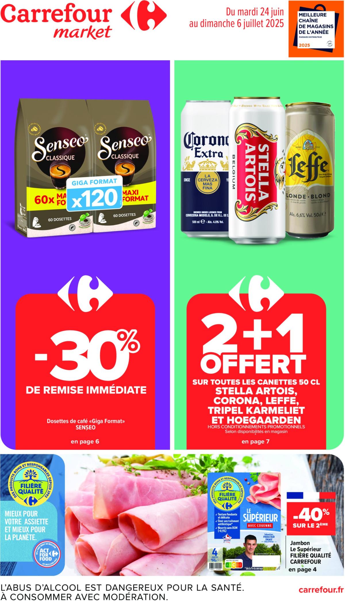 Catalogue Carrefour Market valable du 24/06 au 06/07