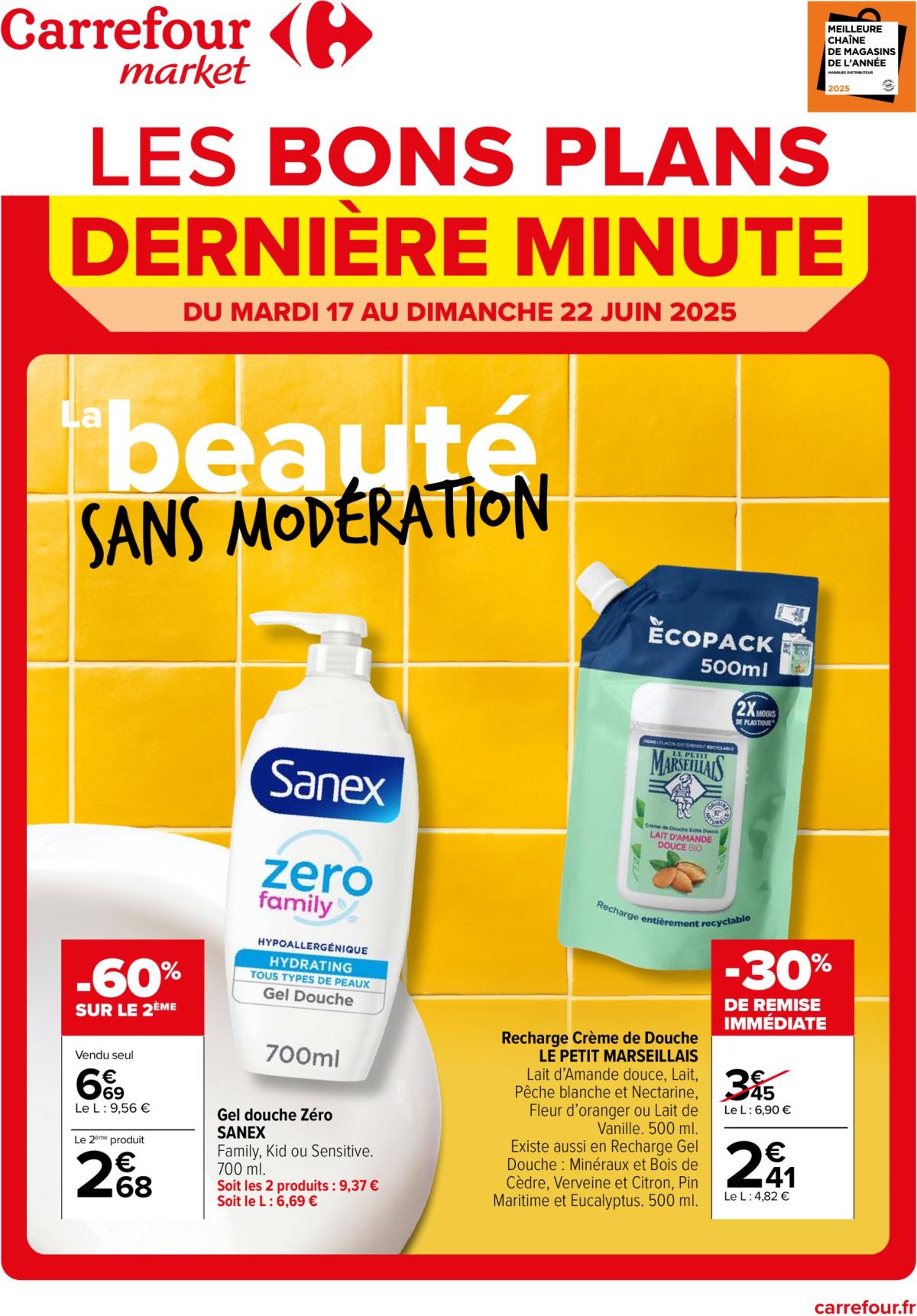 Catalogue Carrefour - Beauté valable du 17/06 au 22/06