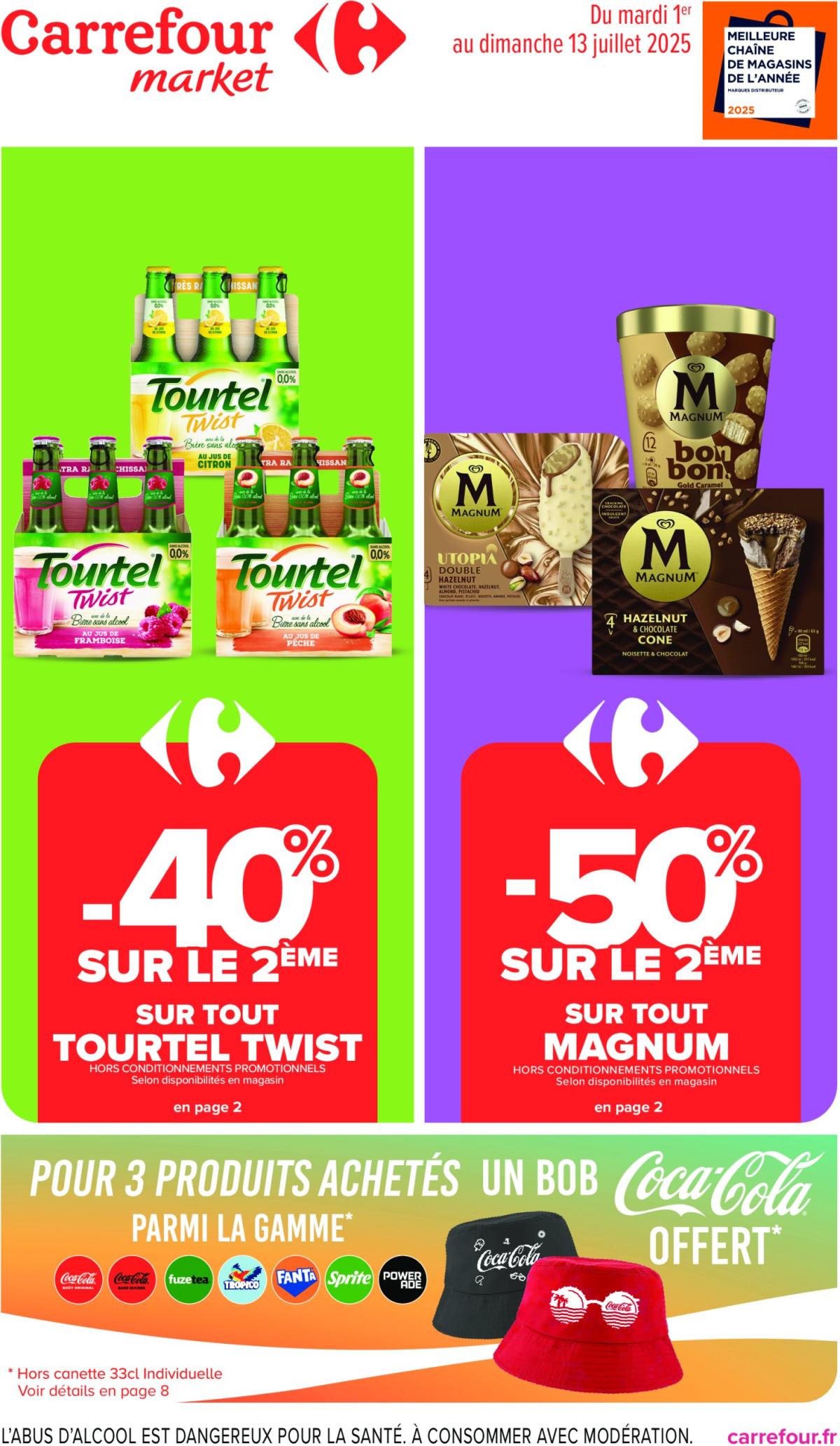 Catalogue Carrefour - Le bon goût de nos régions valable du 01/07 au 13/07