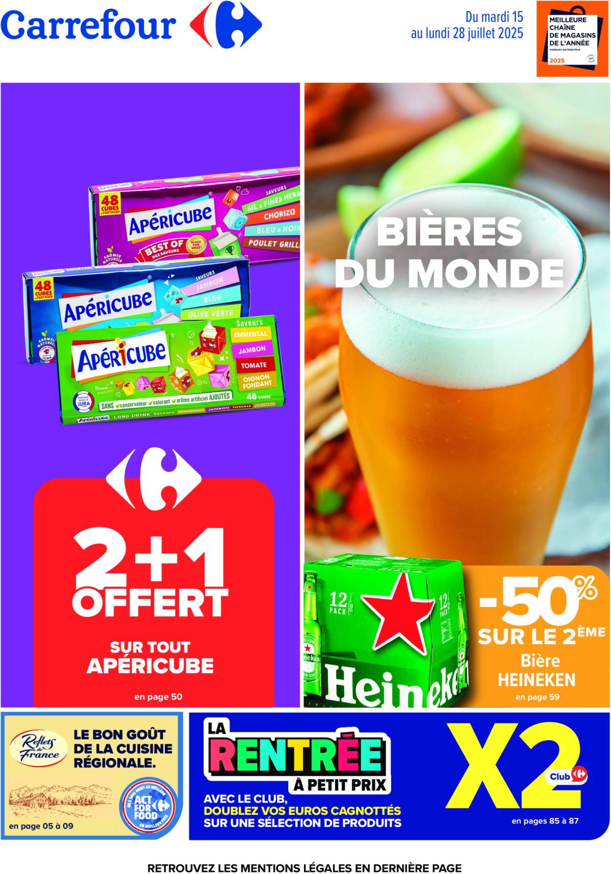 Catalogue Carrefour valable du 15/07 au 28/07