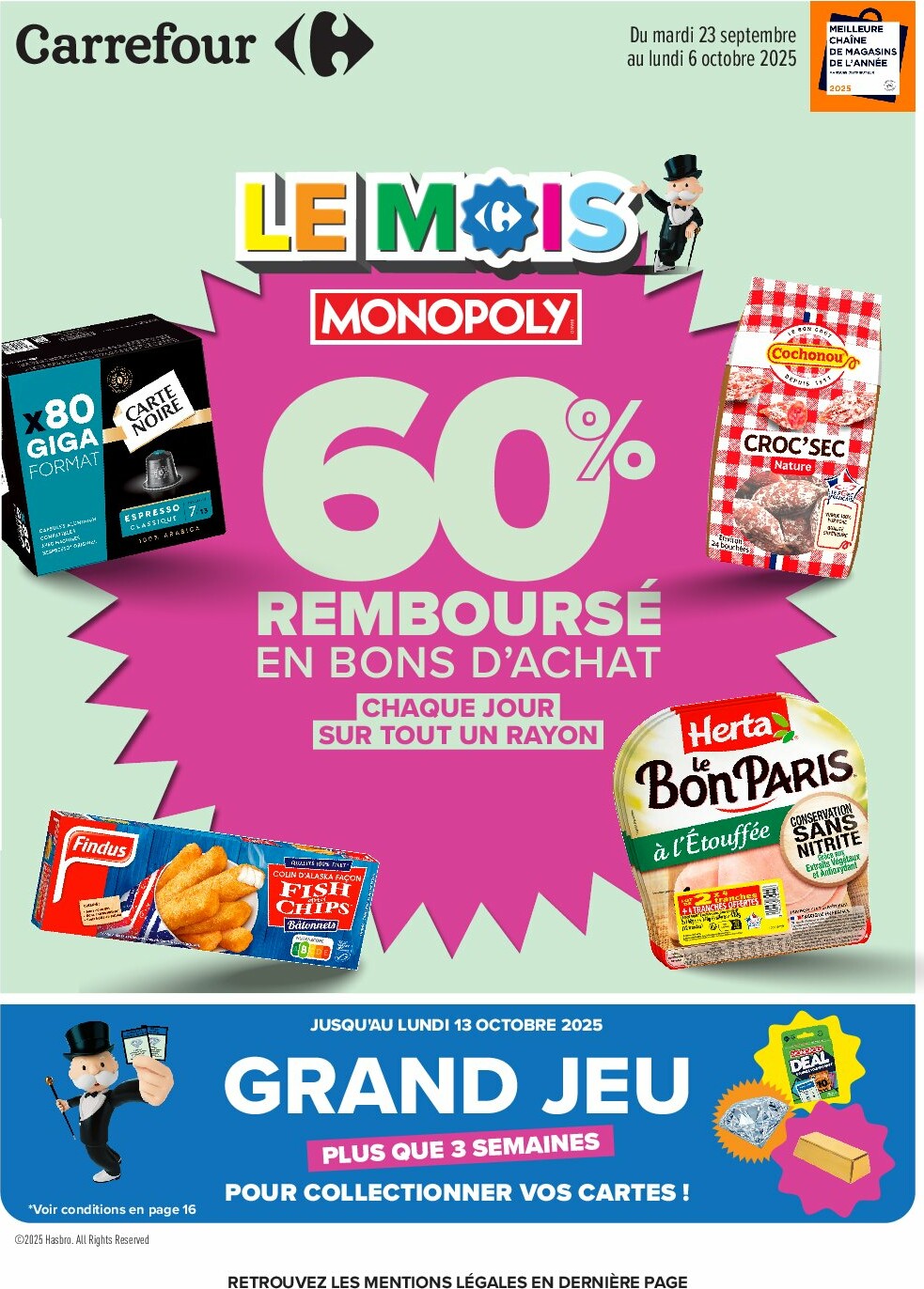 Catalogue Carrefour valable du 23/09 au 06/10