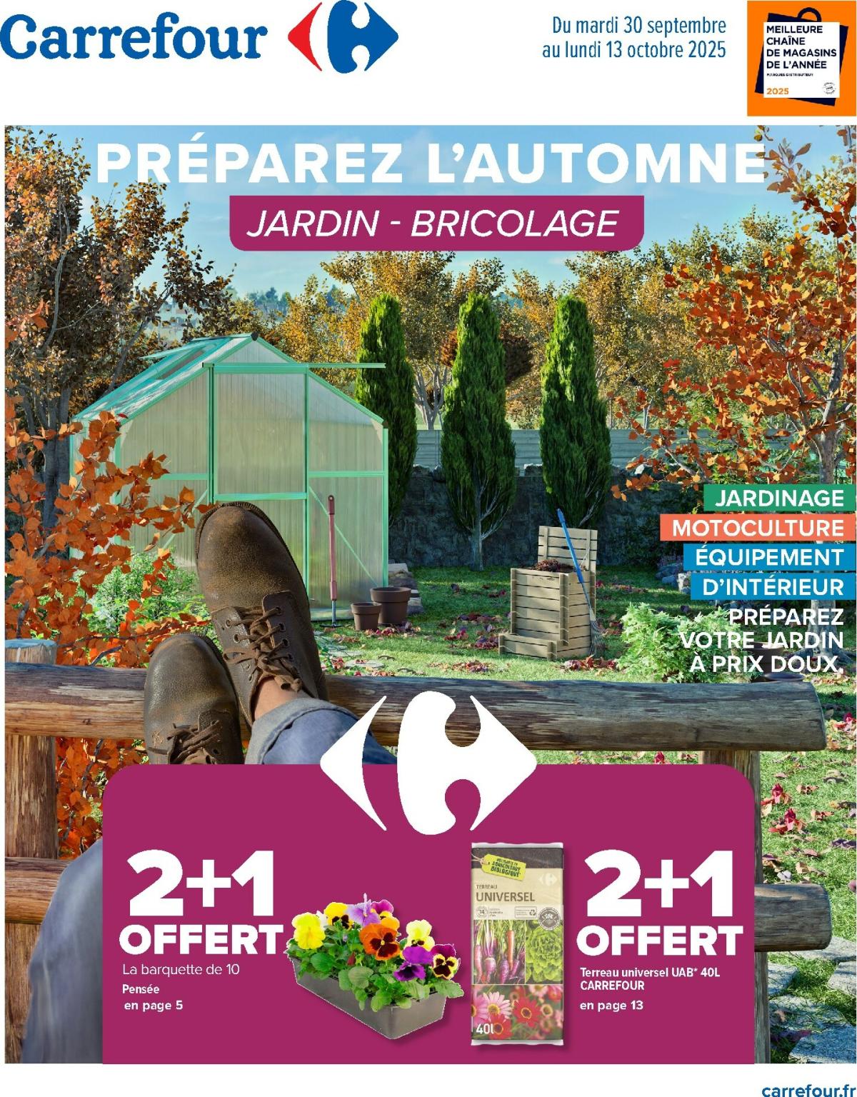 Catalogue Carrefour - Preparez l'automne valable du 30/09 au 13/10