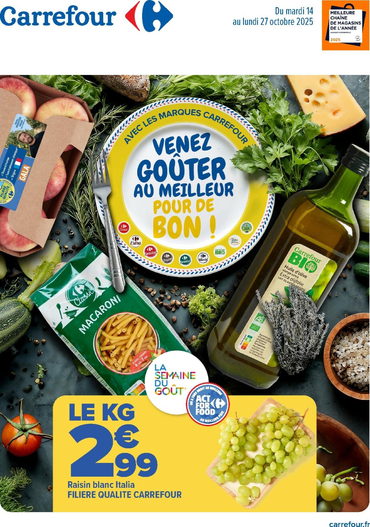 Catalogue Carrefour valable du 14/10 au 27/10