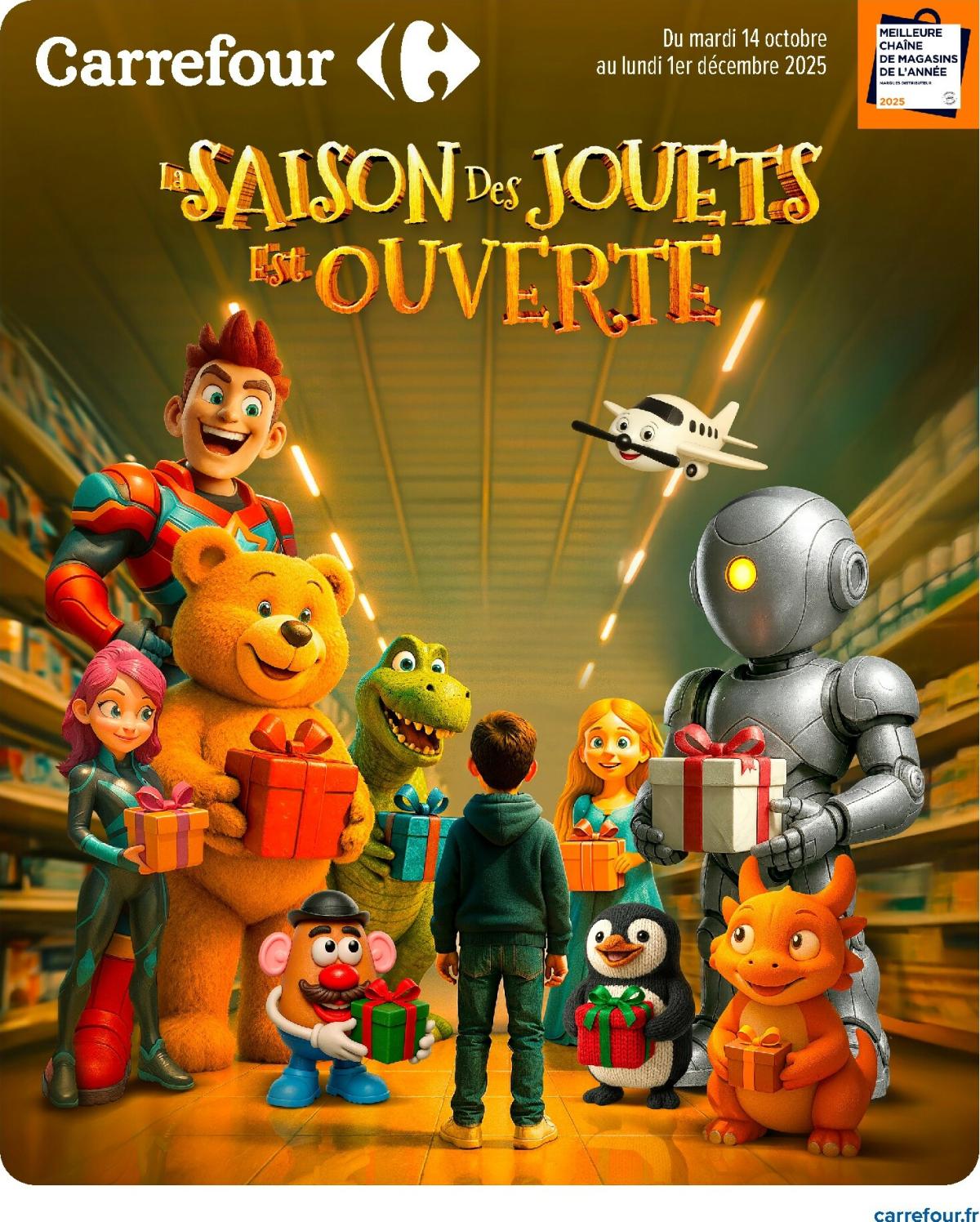 Catalogue Carrefour - La Saison des Jouets est Ouverte valable du 14/10 au 01/12
