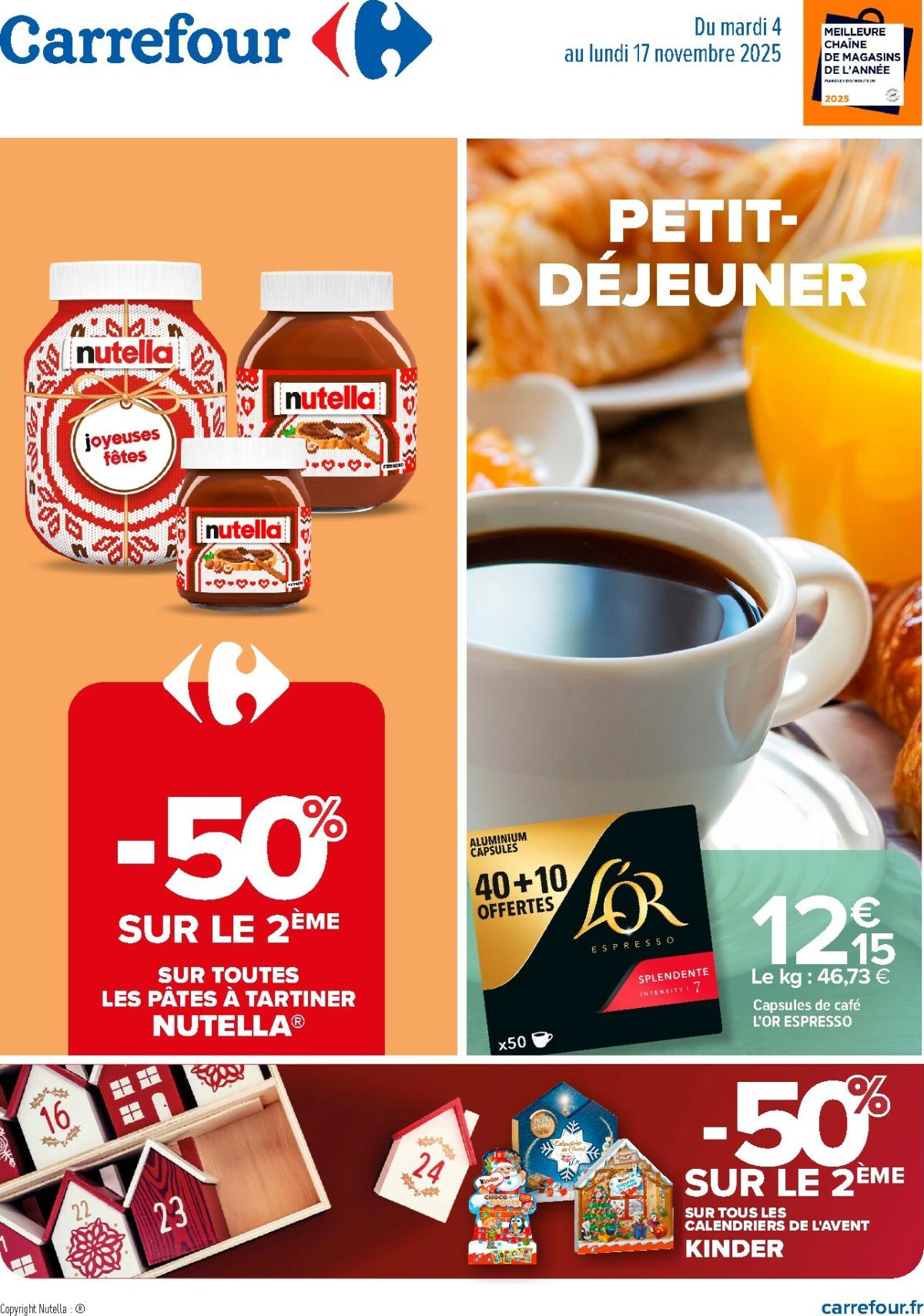 Catalogue Carrefour valable du 04/11 au 17/11