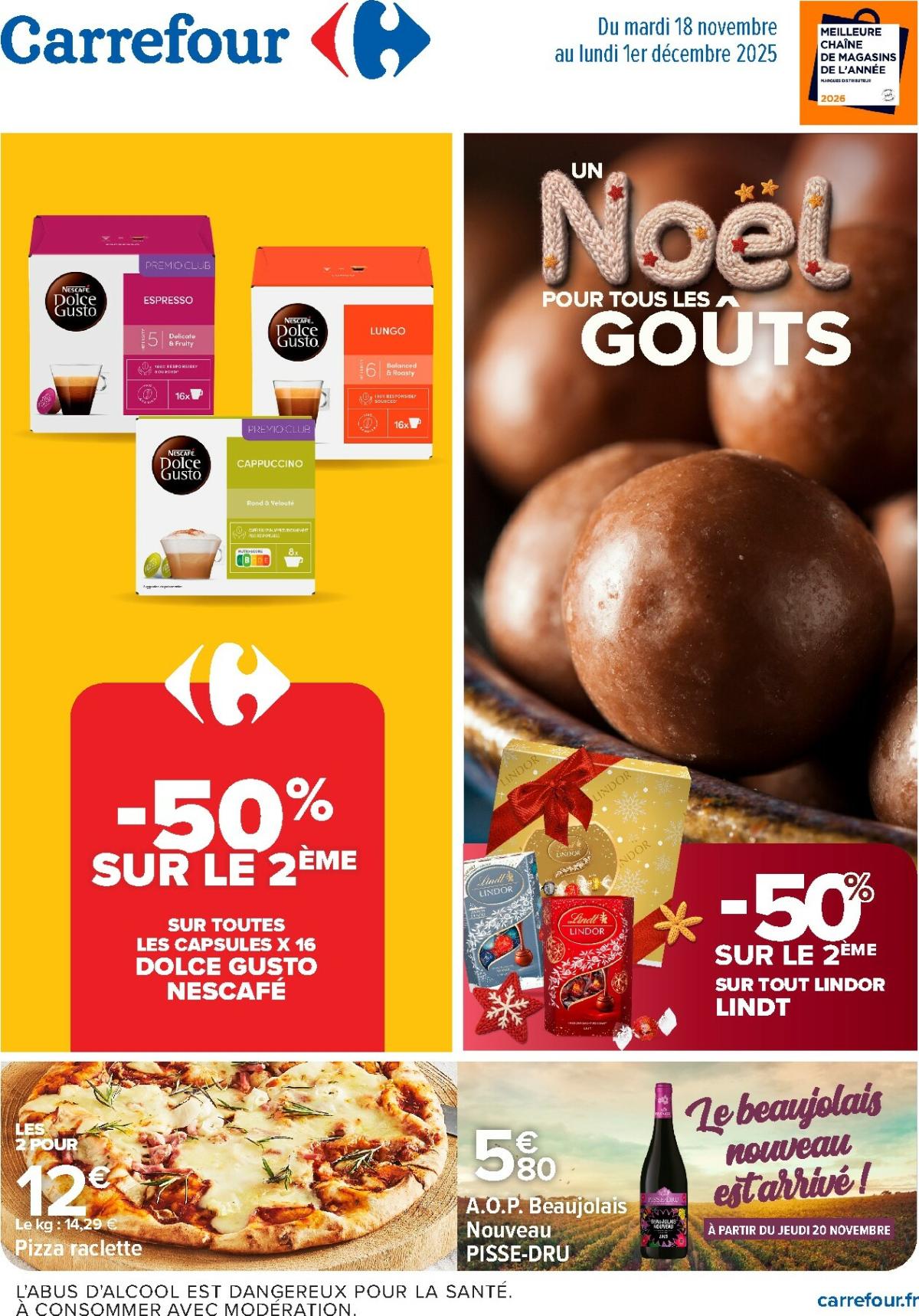 Catalogue Carrefour valable du 18/11 au 01/12