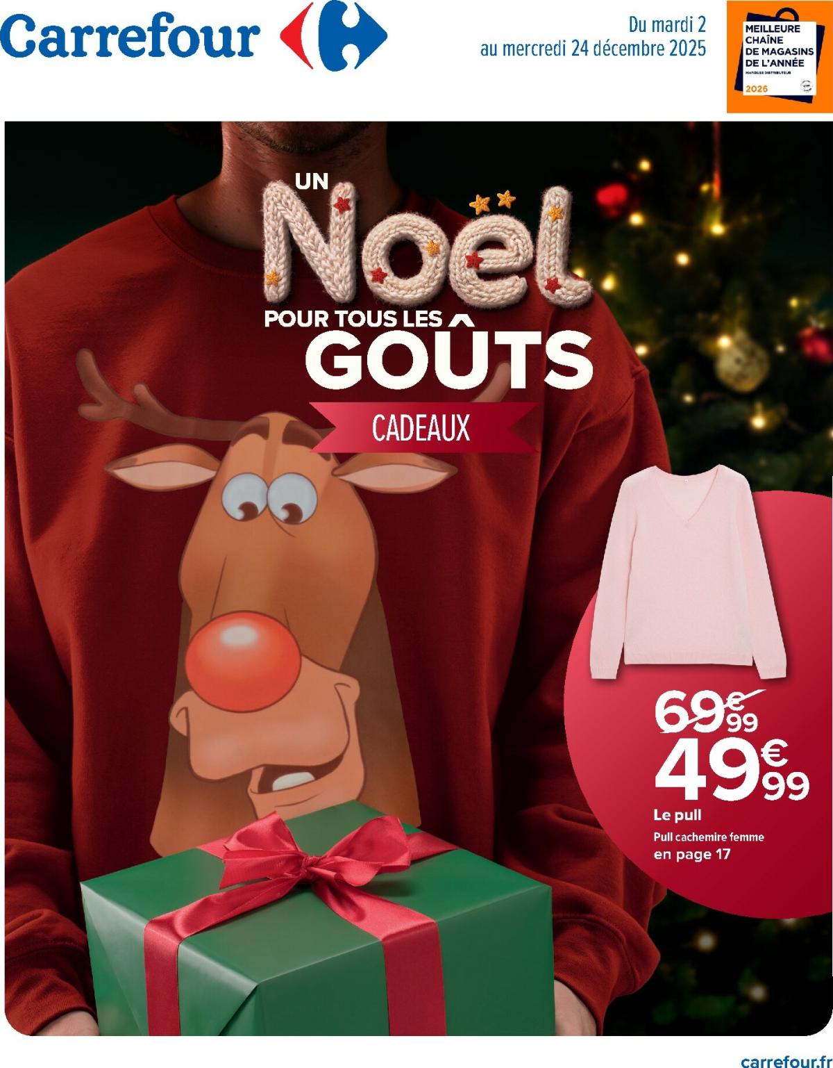 Catalogue Carrefour - Noël valable du 02/12 au 24/12