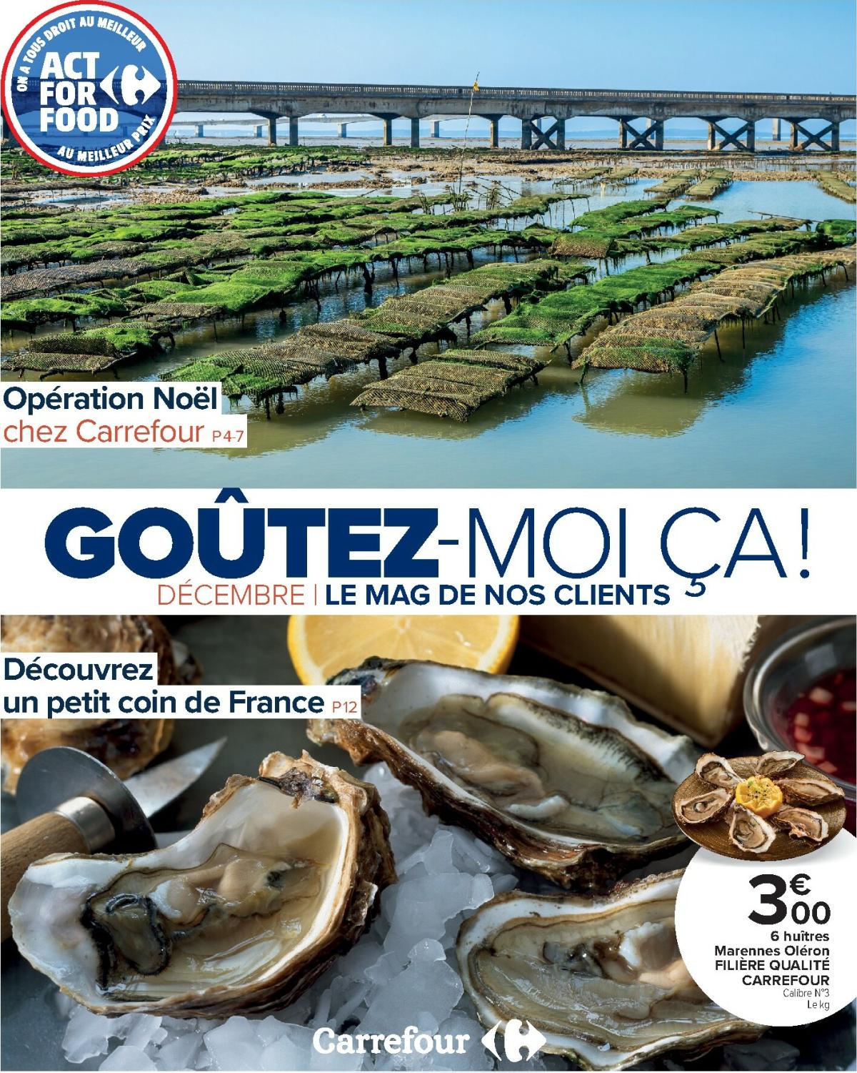 Catalogue Carrefour - Goûtez-moi ça! valable du 01/12 au 31/12