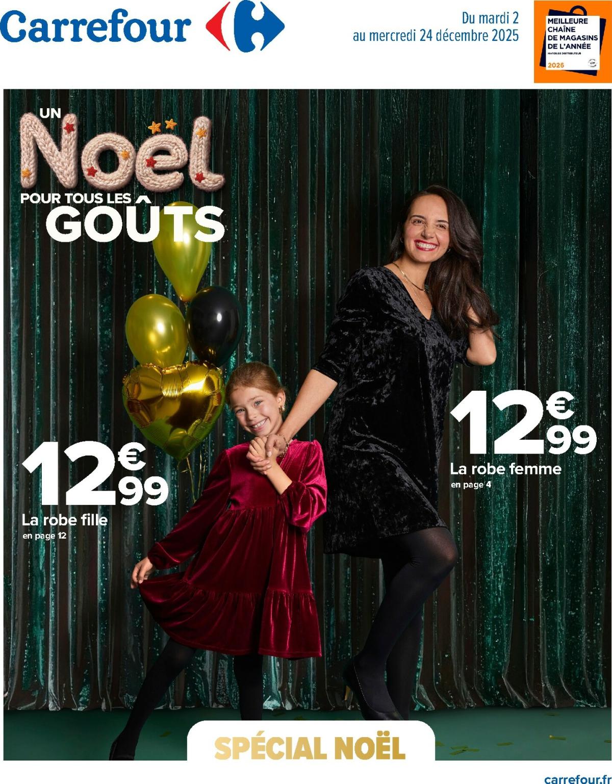 Catalogue Carrefour - Textile valable du 02/12 au 24/12