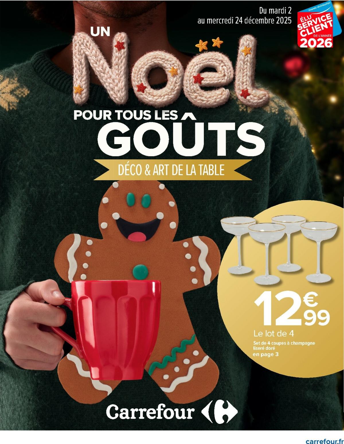 Catalogue Carrefour - Art de la Table valable du 02/12 au 24/12