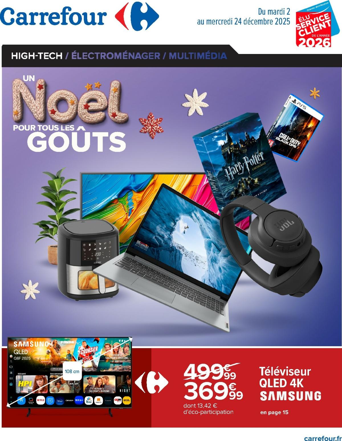 Catalogue Carrefour - High-Tech valable du 02/12 au 24/12