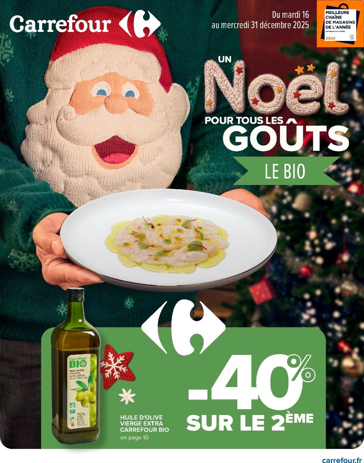 Catalogue Carrefour - Noël valable du 16/12 au 31/12